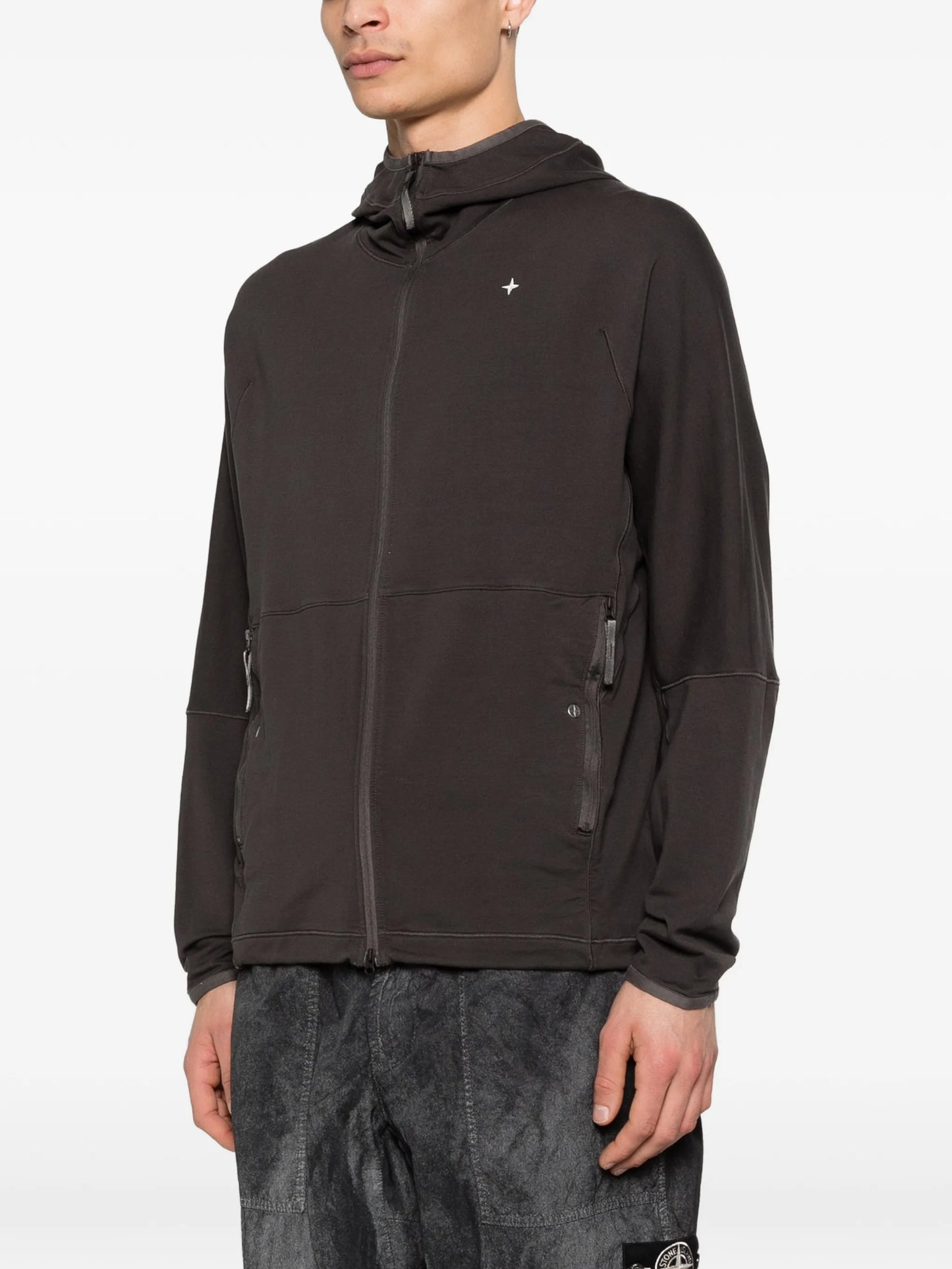 zip hooded sweatshirt