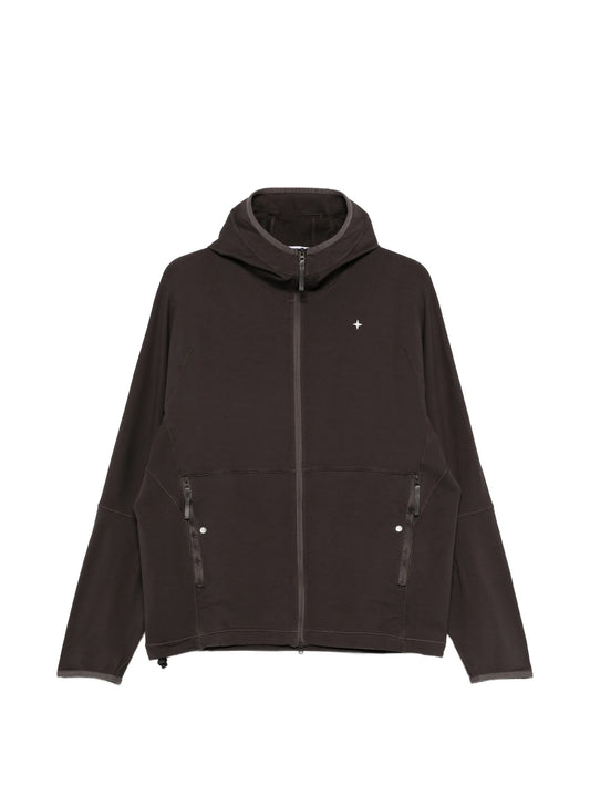 zip hooded sweatshirt