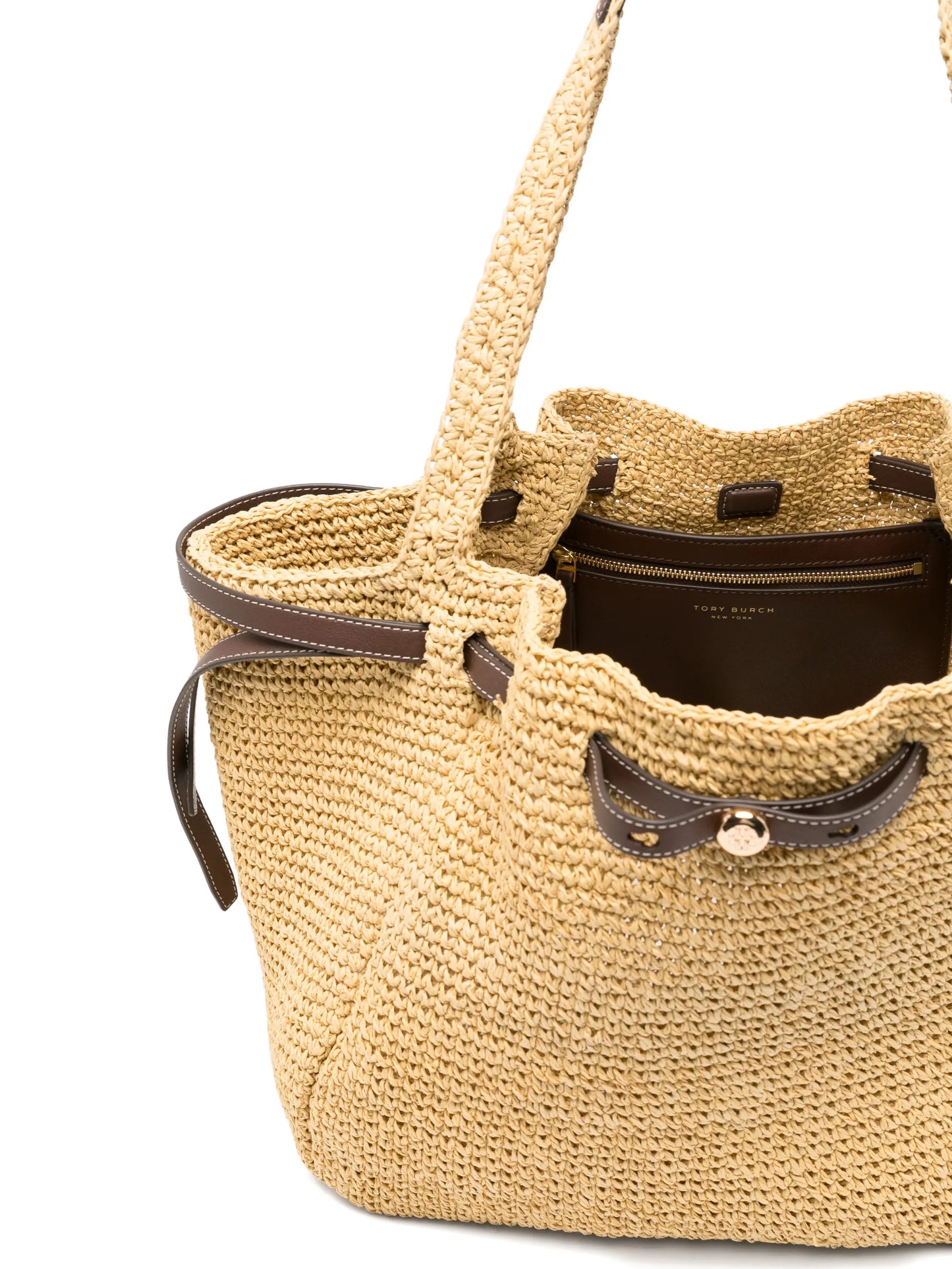 Romy woven tote bag