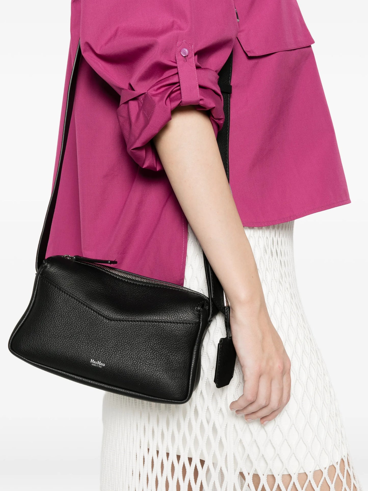 micro logo-detail tote bag