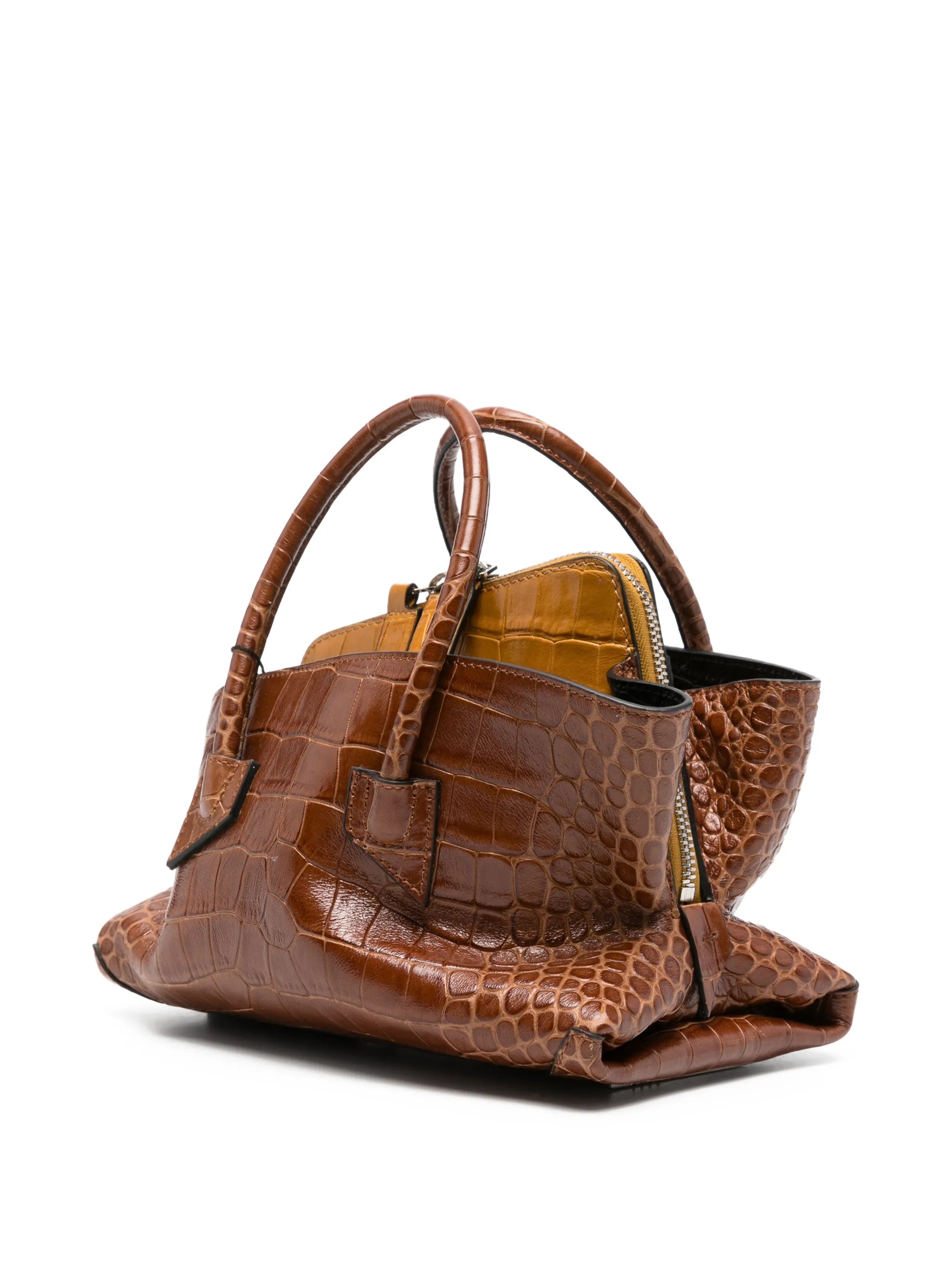 La Passeggiata top-handle mini tote bag