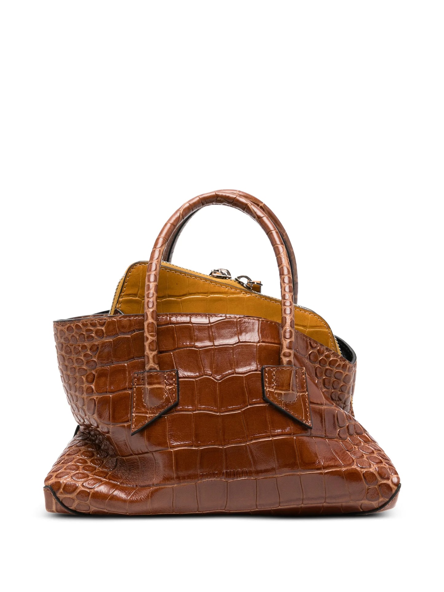 La Passeggiata top-handle mini tote bag