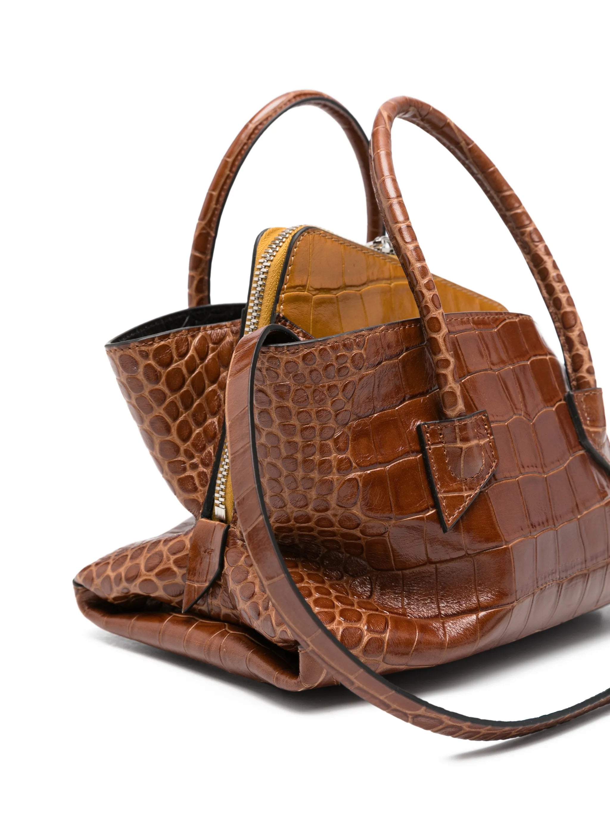 La Passeggiata top-handle mini tote bag