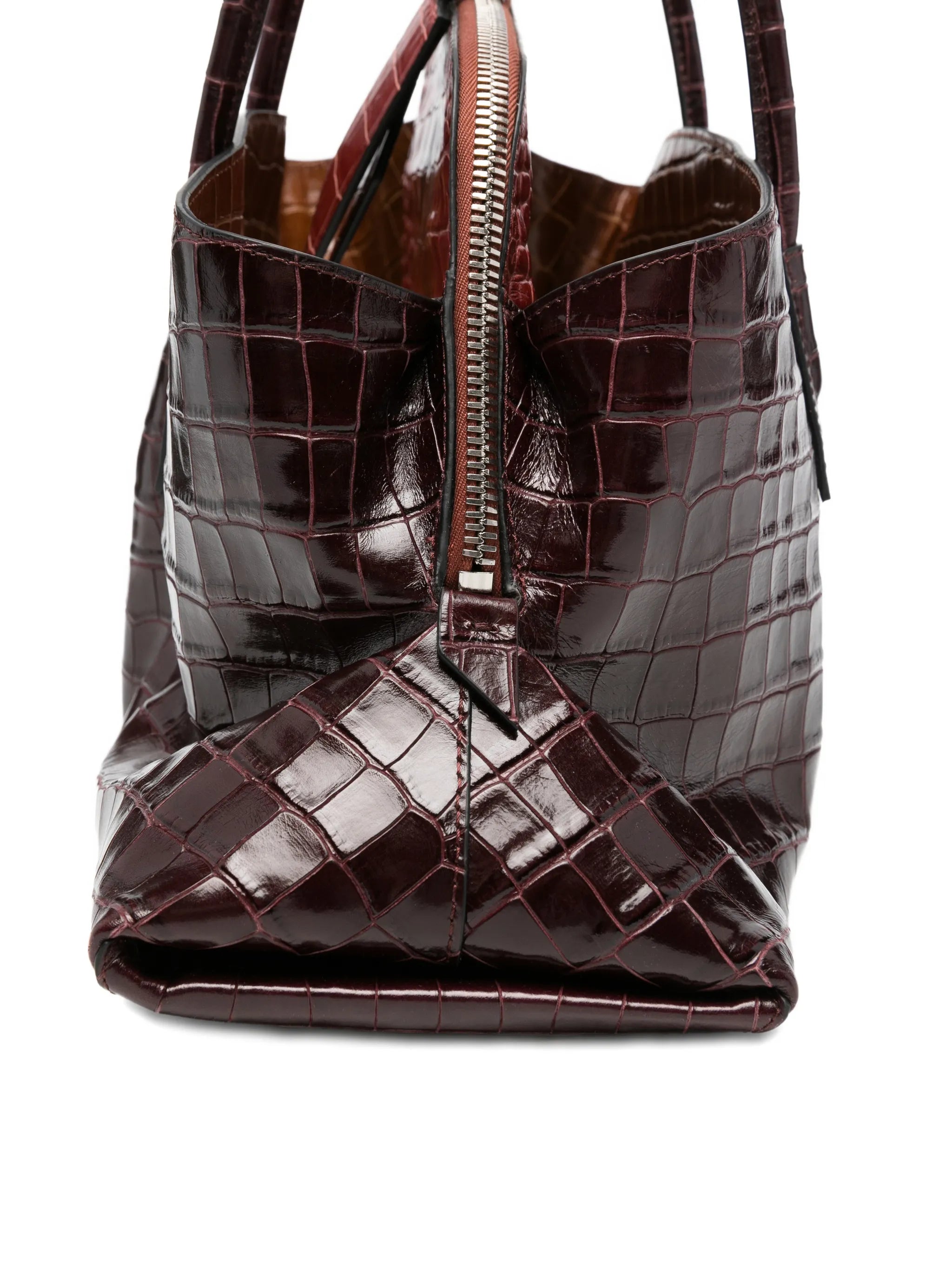 medium La Passeggiata crocodile-effect tote bag