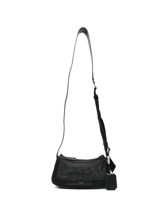 perforated shoulder bag