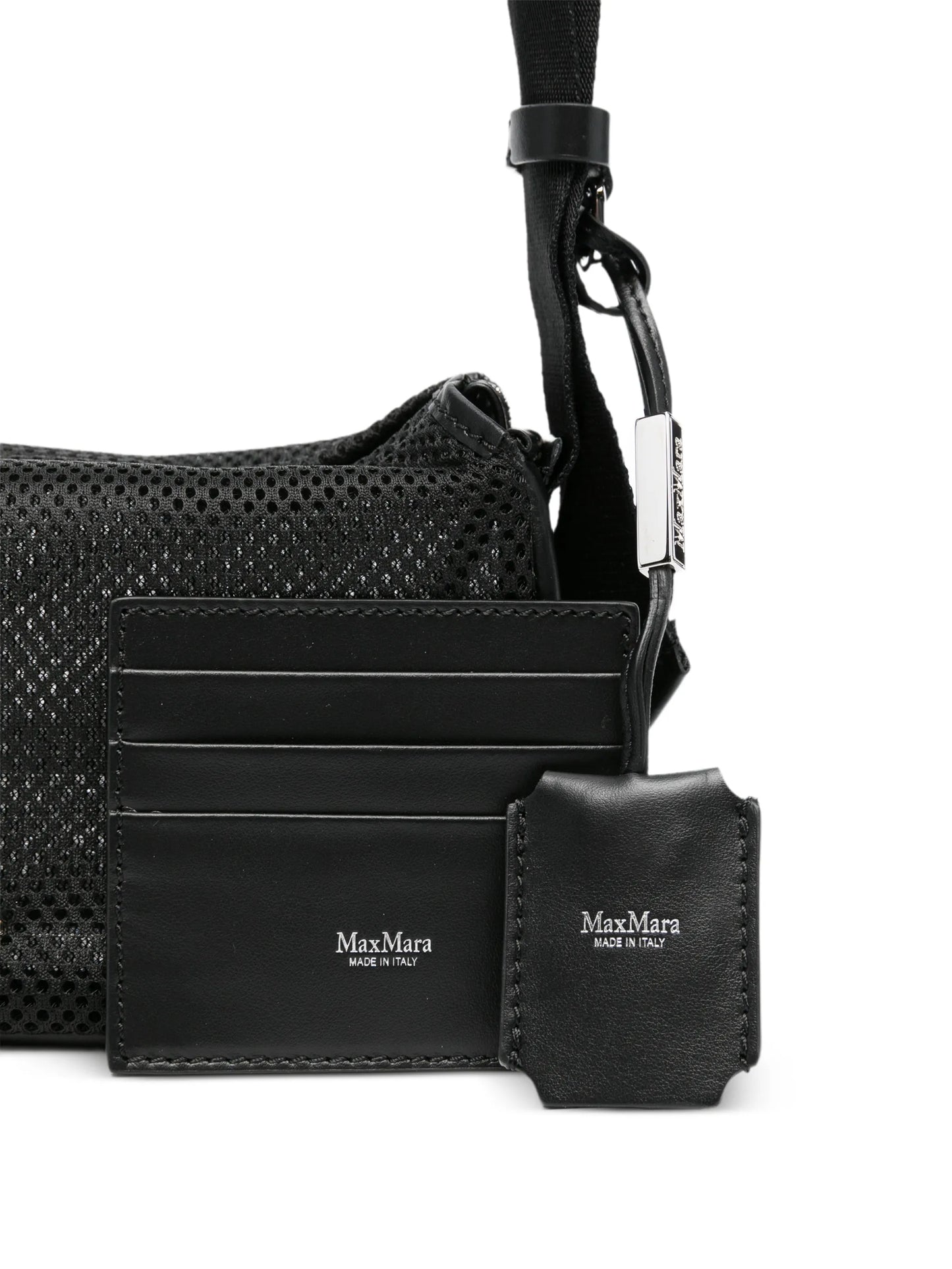perforated shoulder bag