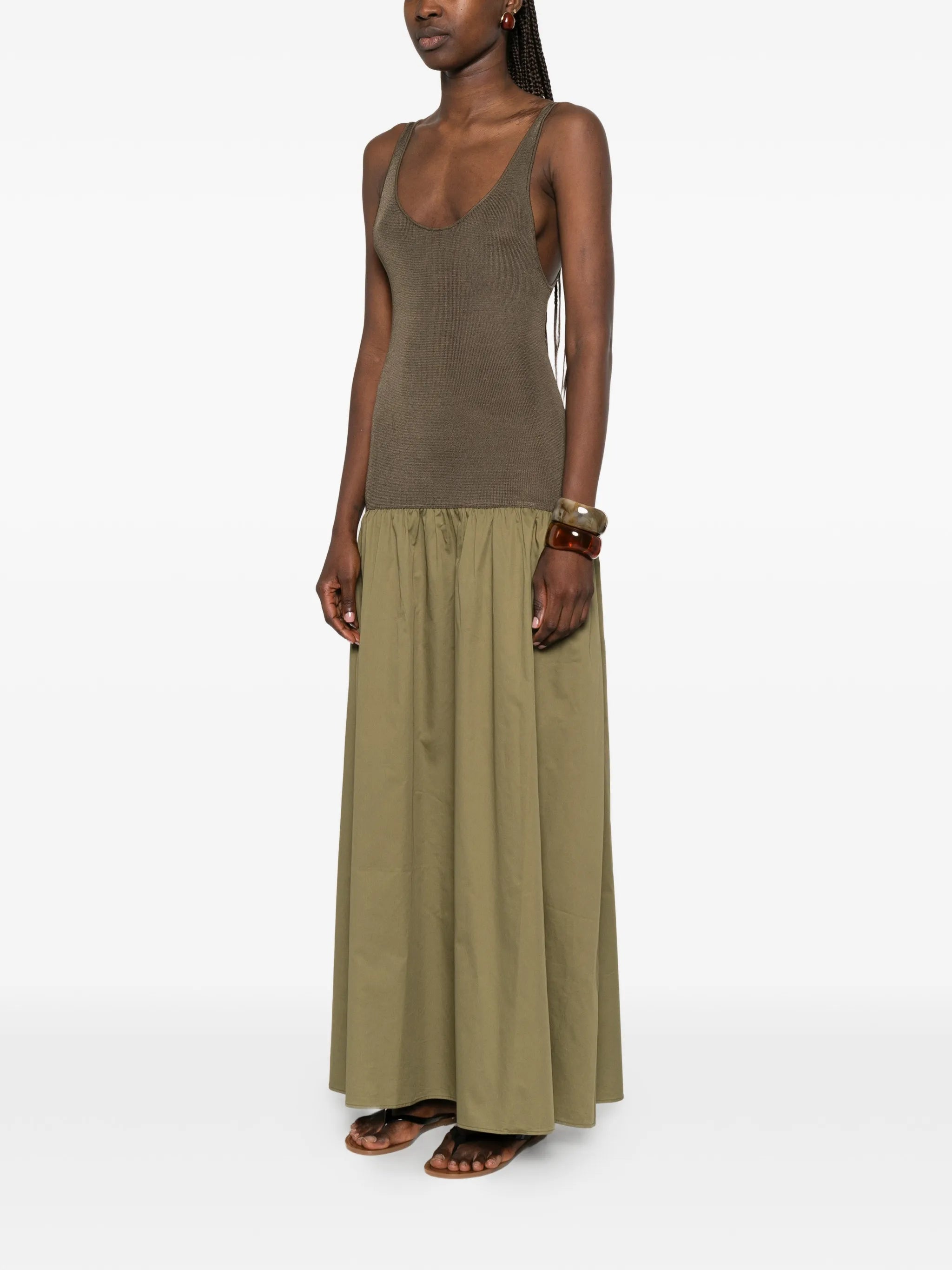 Iliya drop-waist maxi dress