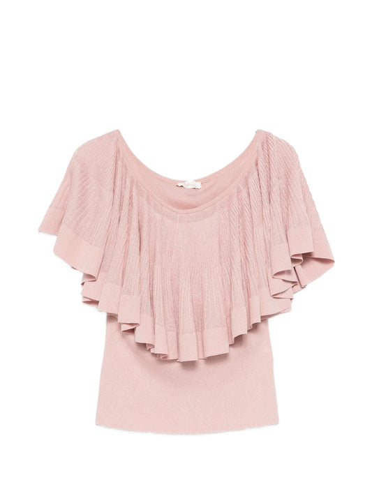 pleated top