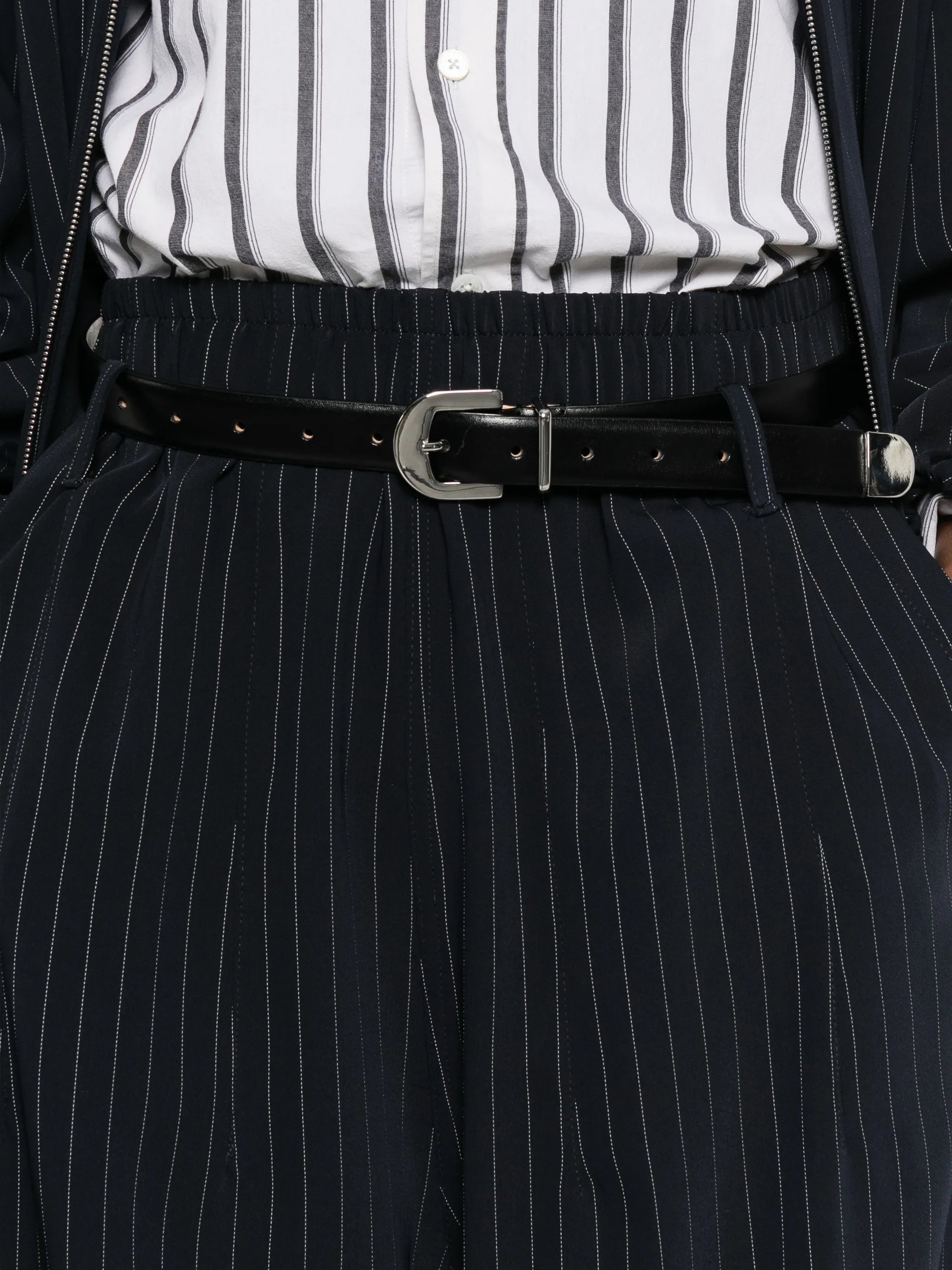 Oakdale pinstripe track pants
