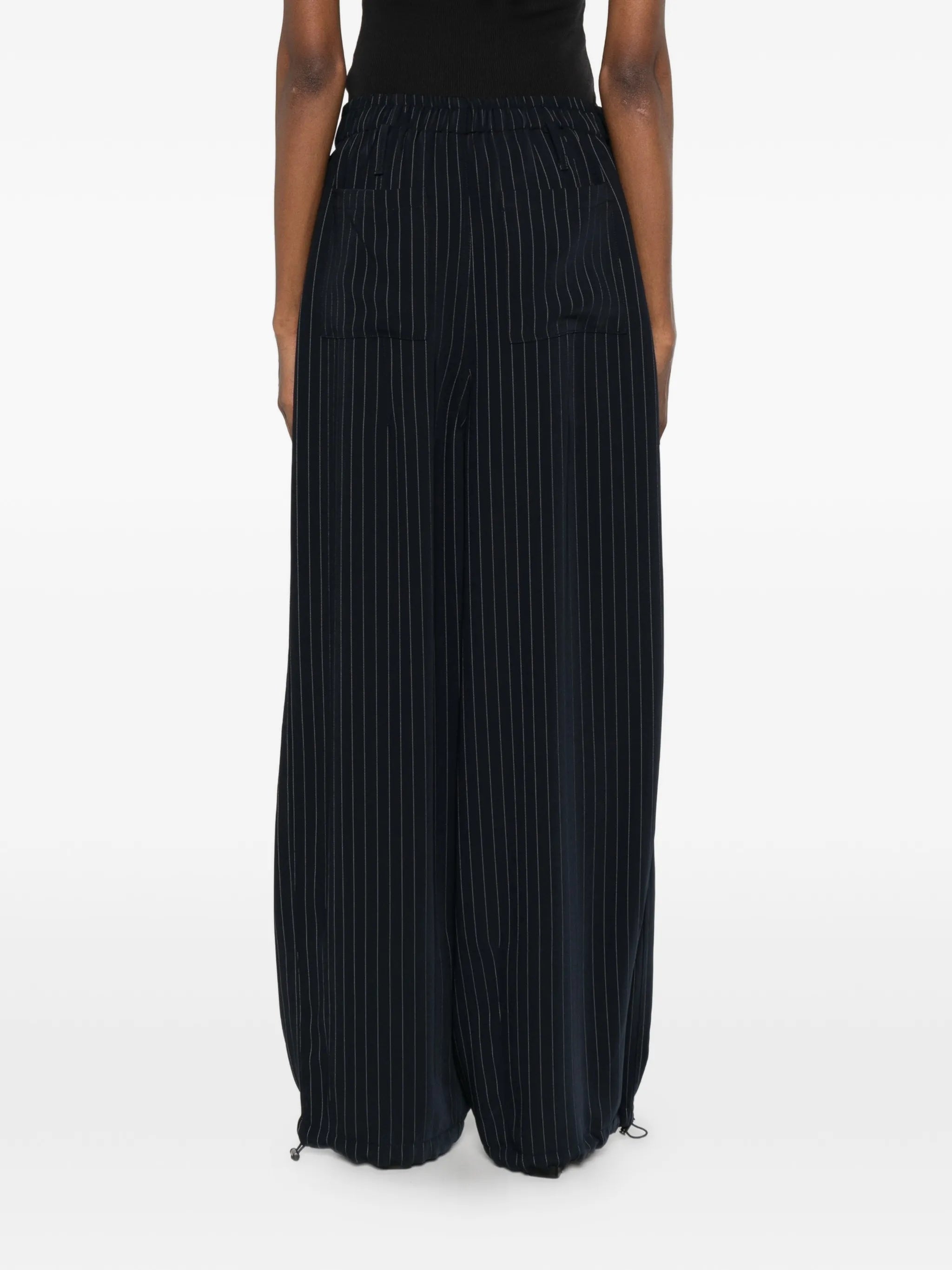 Oakdale pinstripe track pants