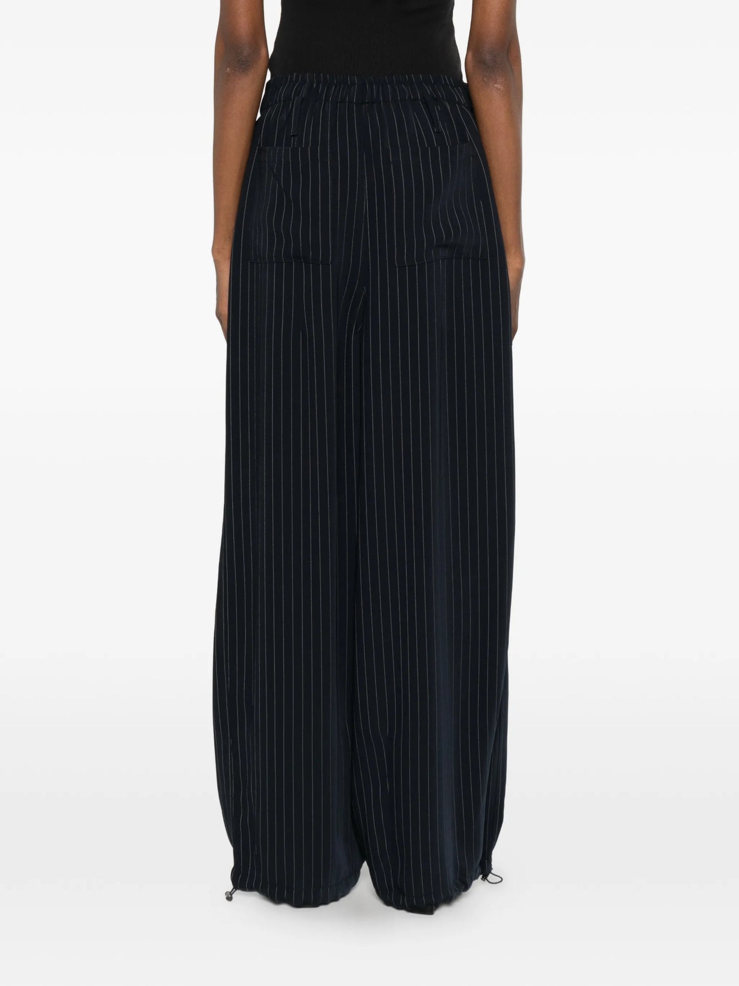 Oakdale pinstripe trousers
