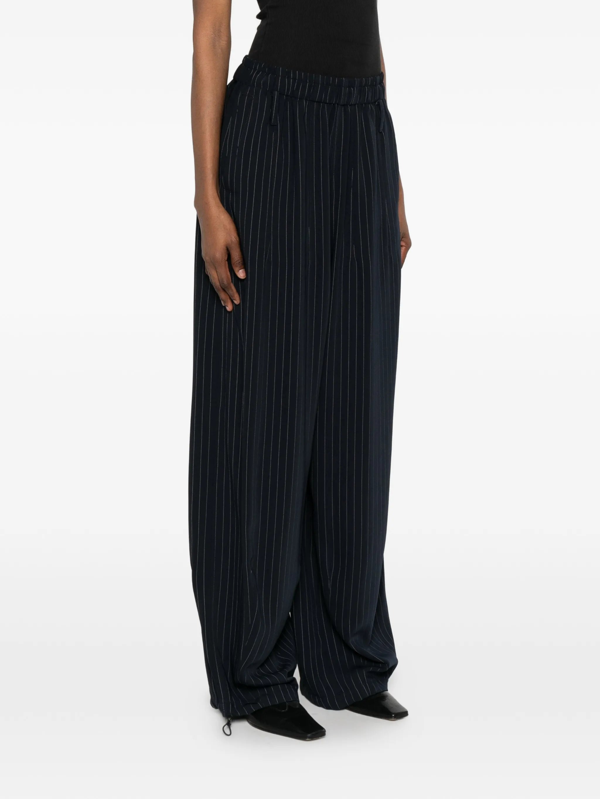 Oakdale pinstripe track pants