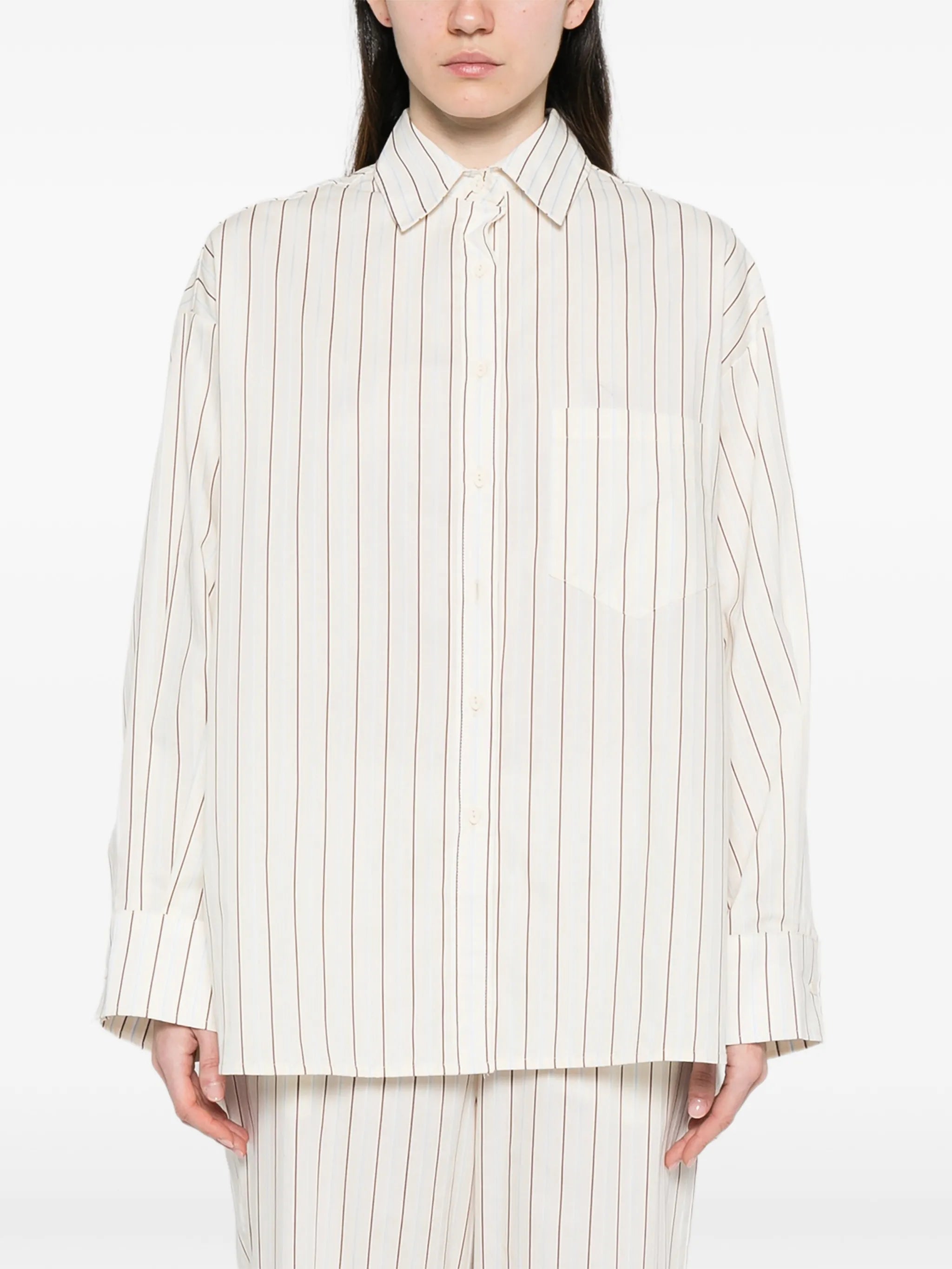 Angelo pinstriped shirt