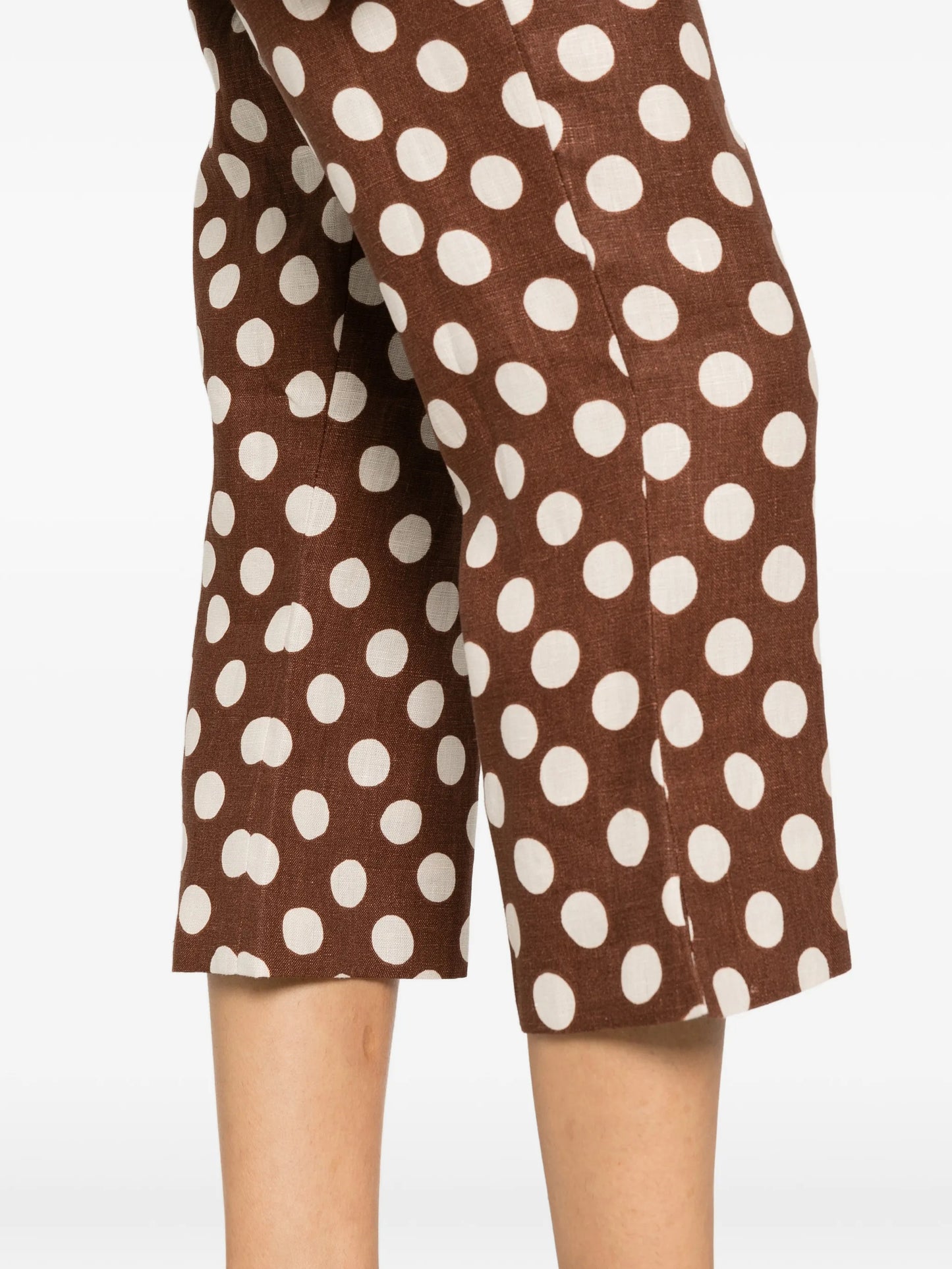 Valeria polka-dot trousers