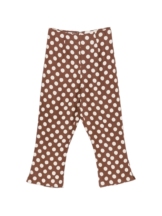 Valeria polka-dot trousers