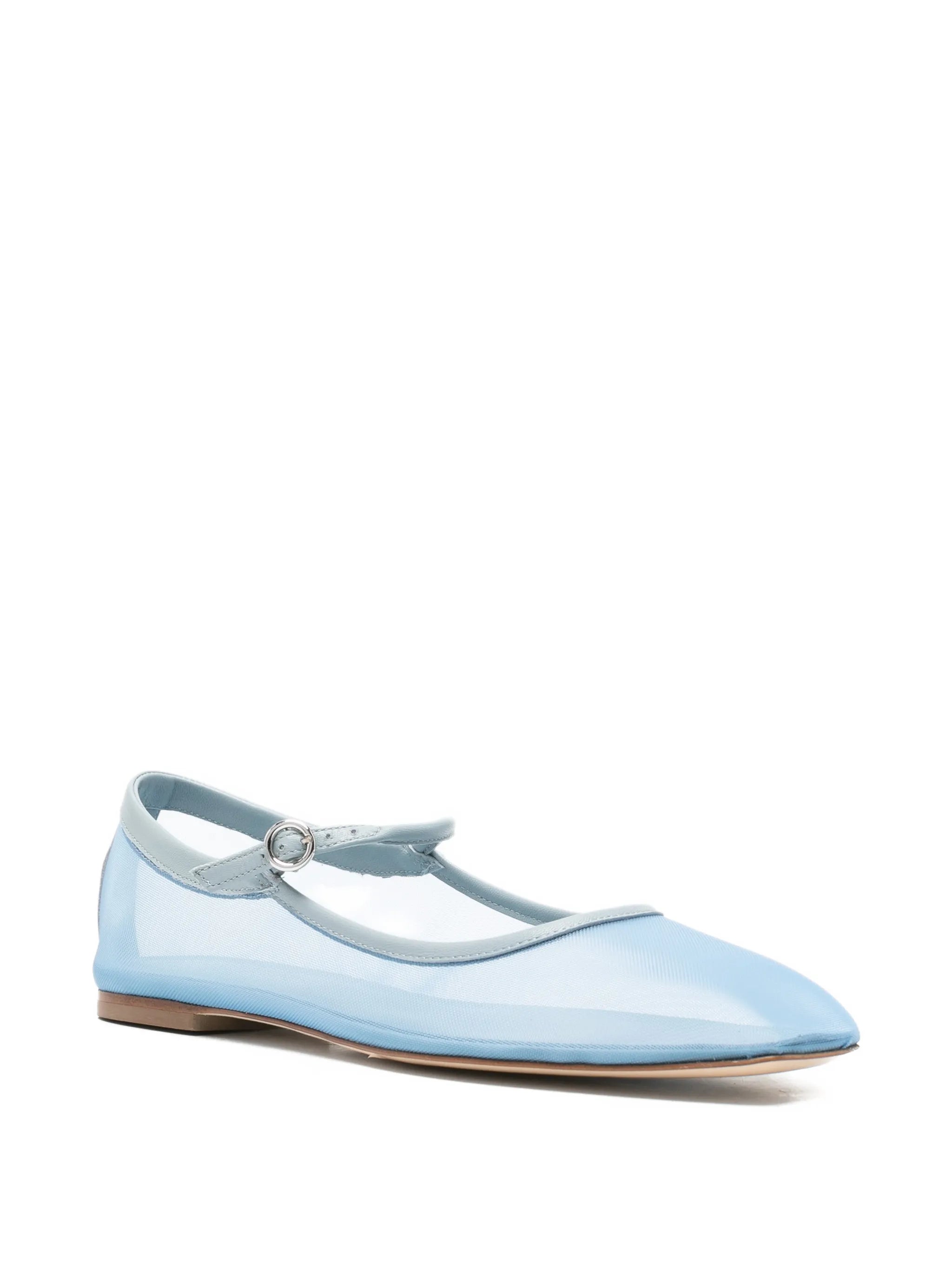 Uma mesh ballet flats