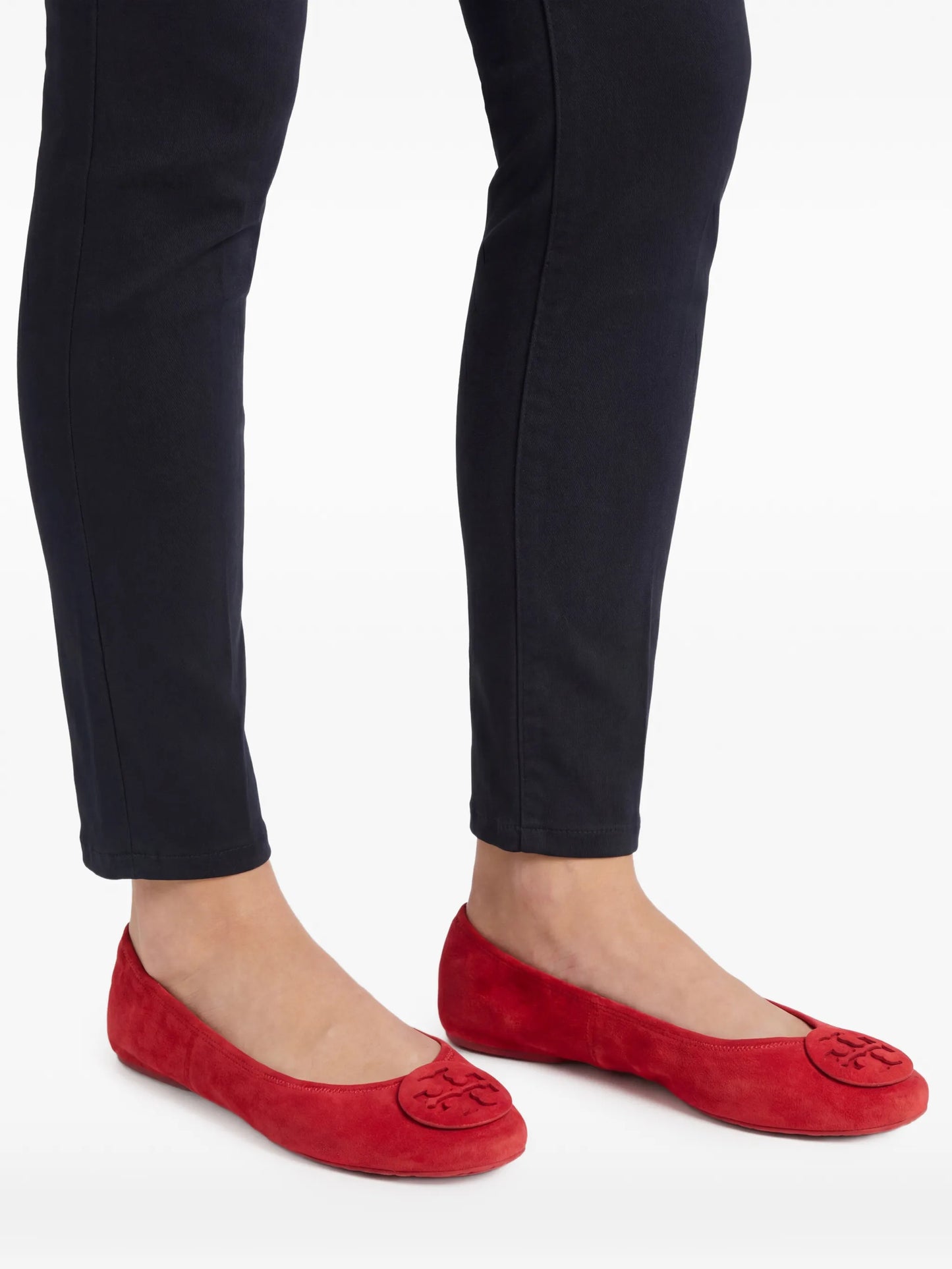 Reva logo detail ballet flats
