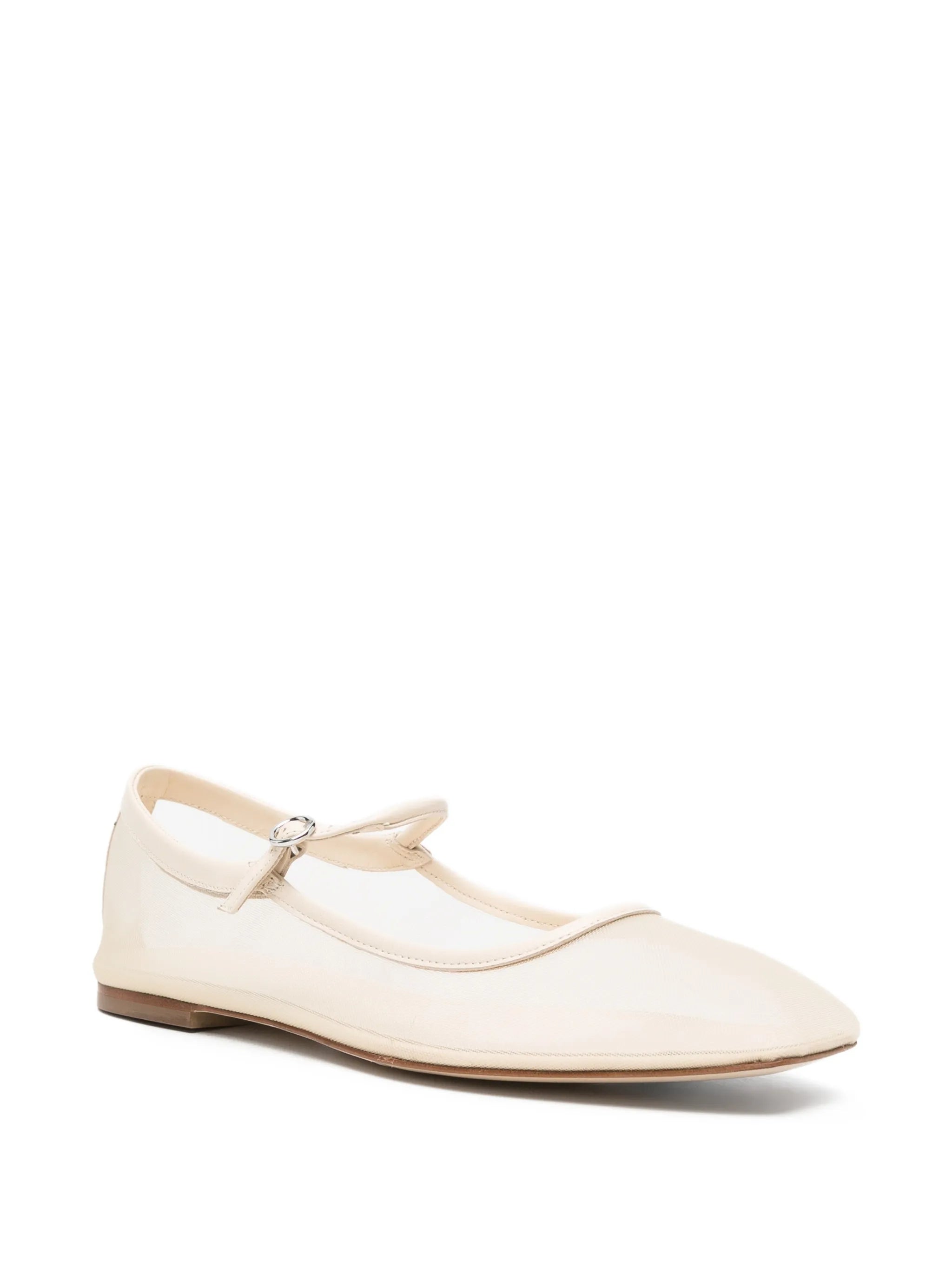 Uma mesh ballet flats