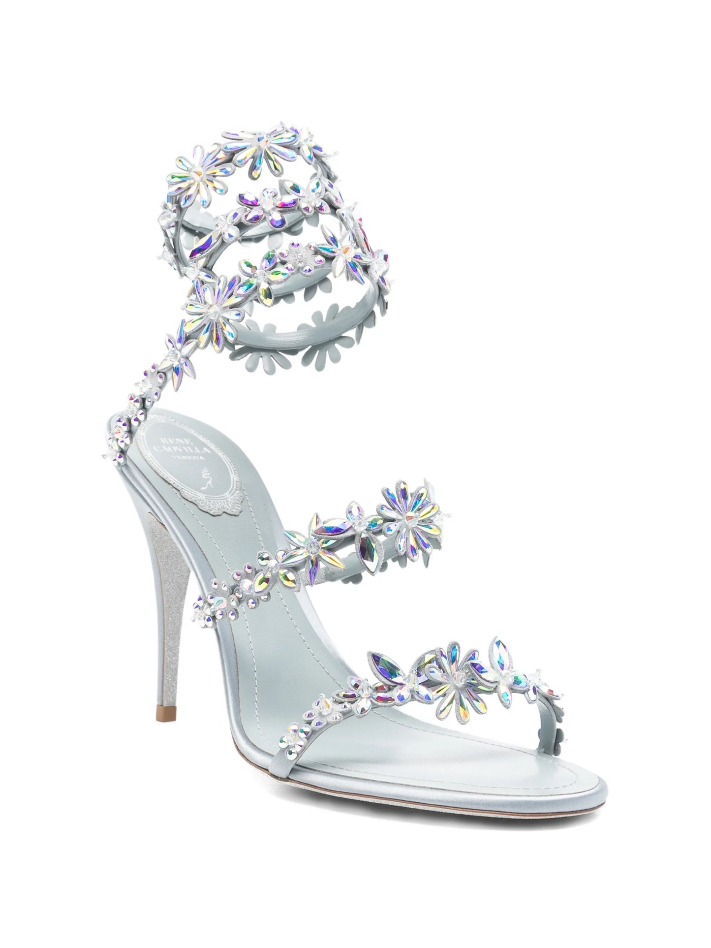 Eva embellished heeled sandals