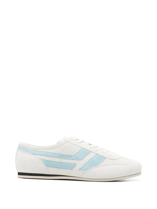 brook sneakers made of perforated suede