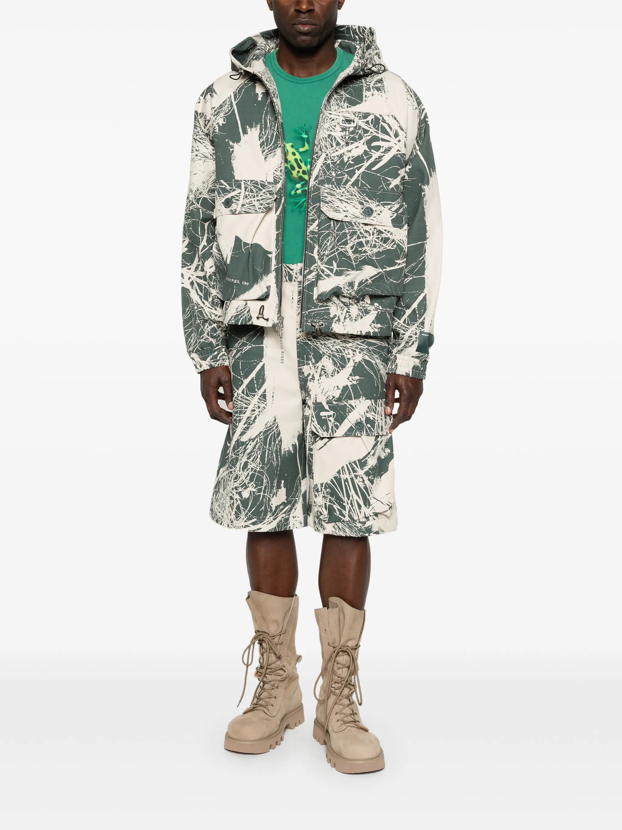 patch-pocket cargo shorts