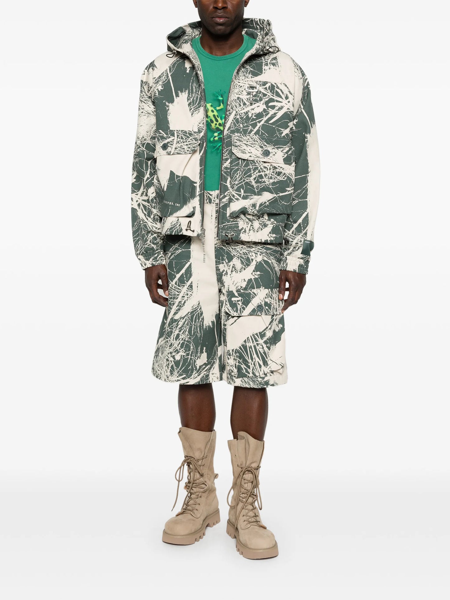 patch-pocket cargo shorts