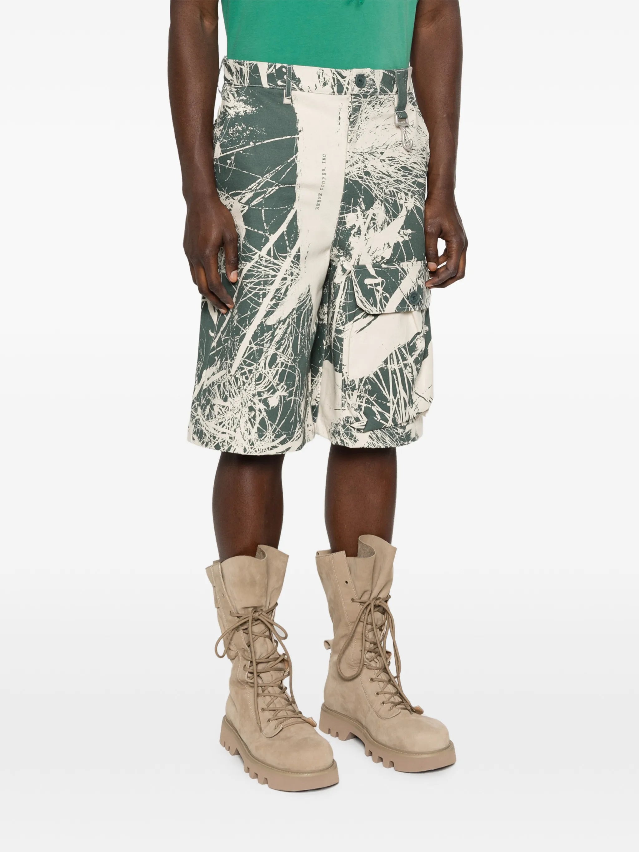 patch-pocket cargo shorts