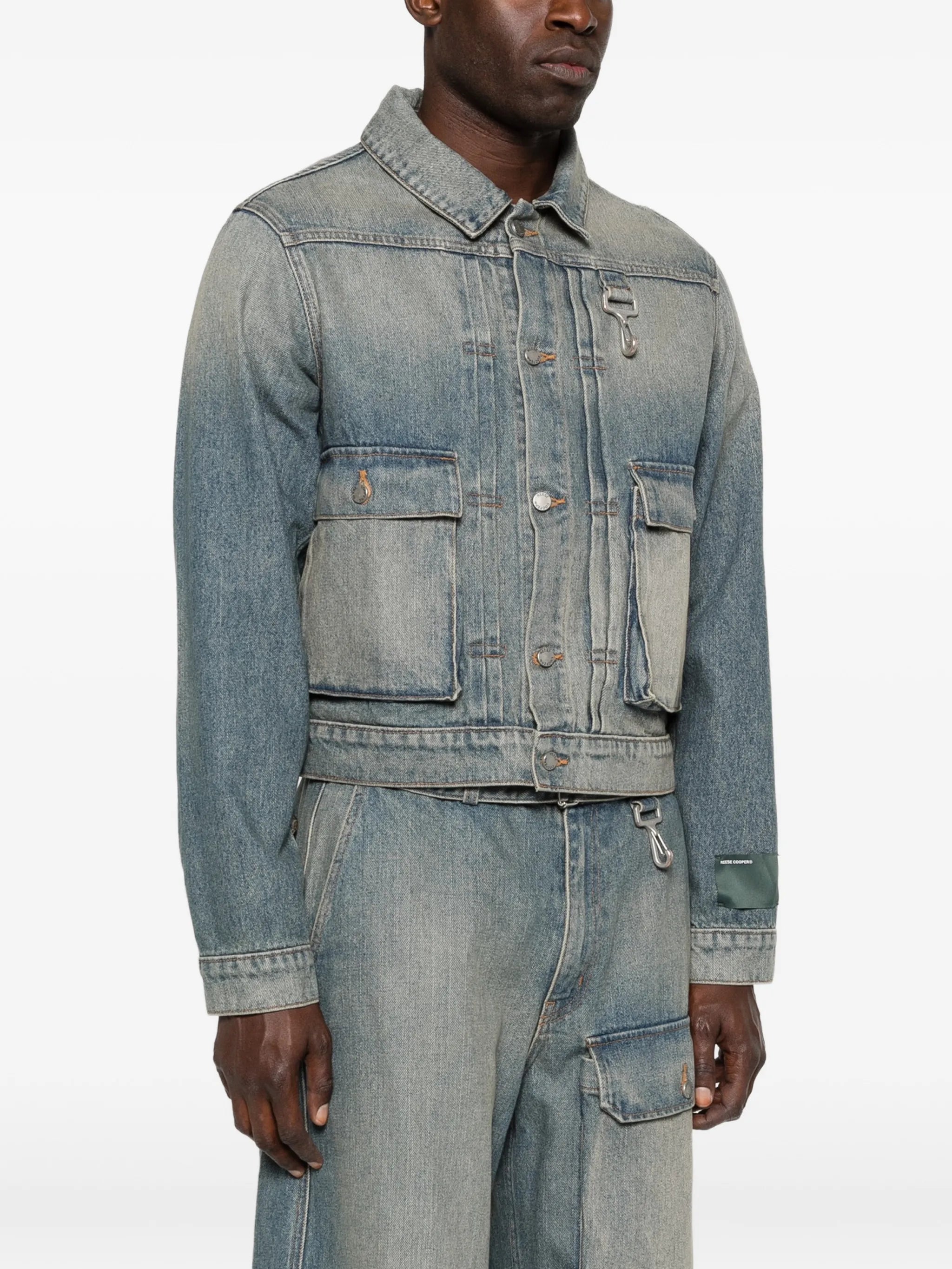 pocket denim jacket