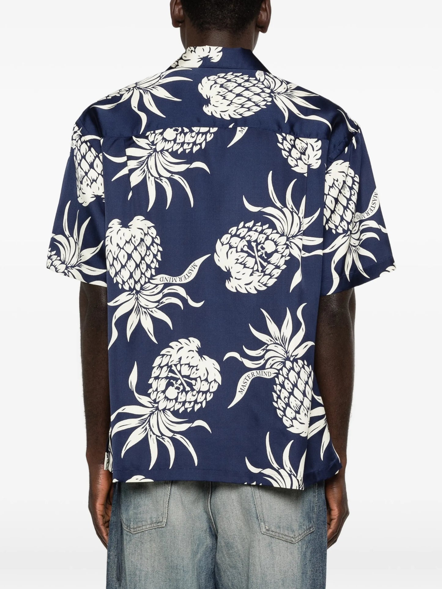 pineapple-pattern shirt