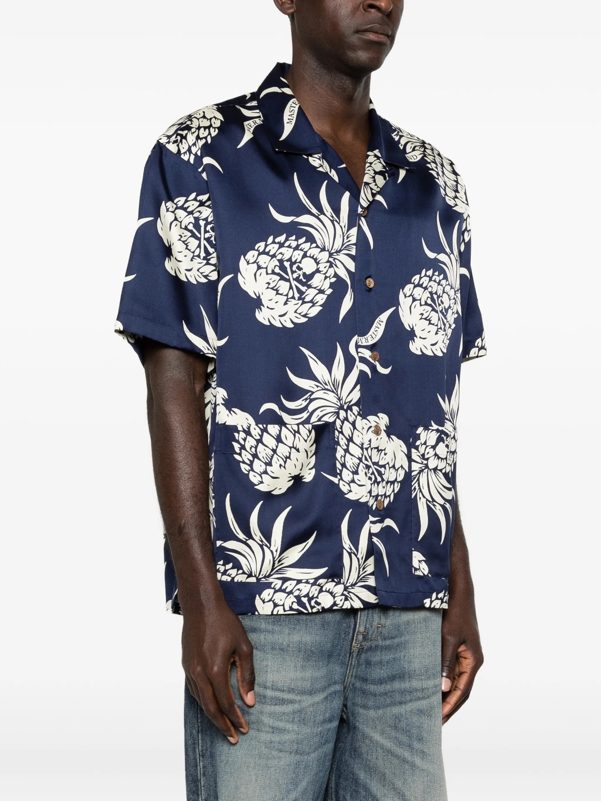 pineapple-pattern shirt