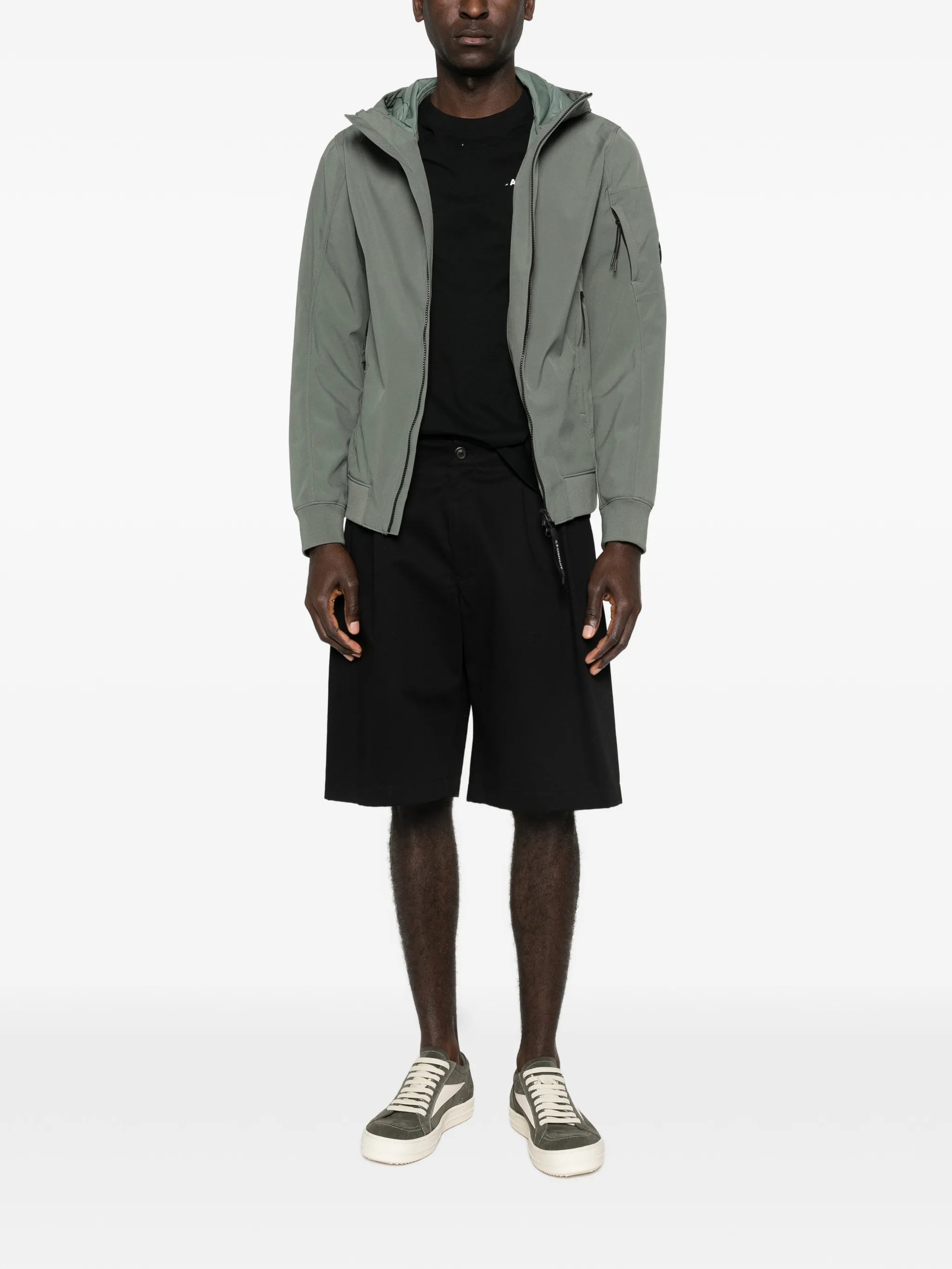 hooded lens jacket