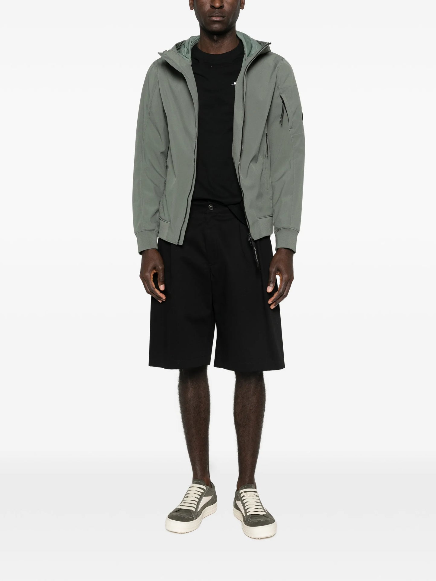 hooded lens jacket