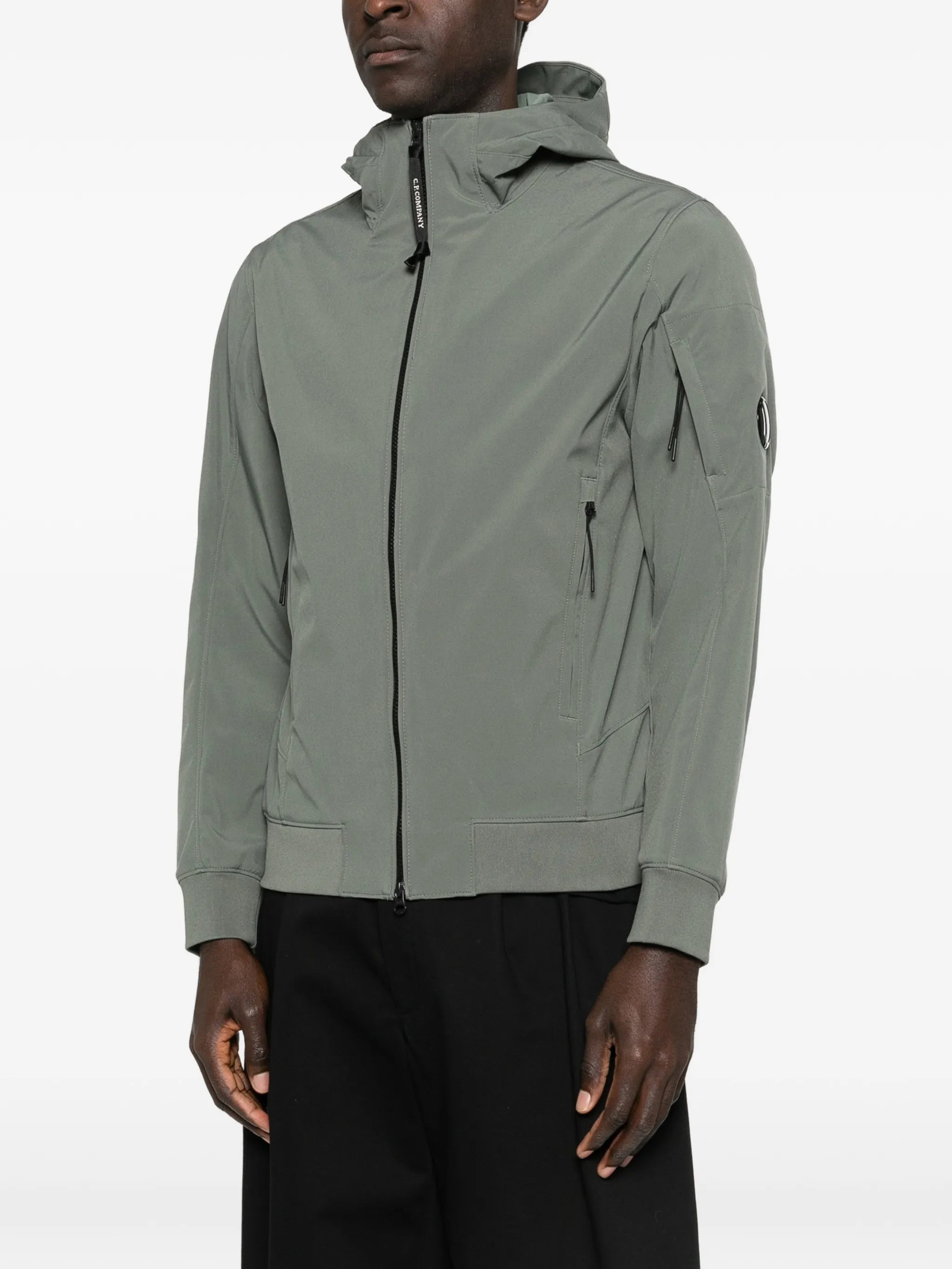 hooded lens jacket