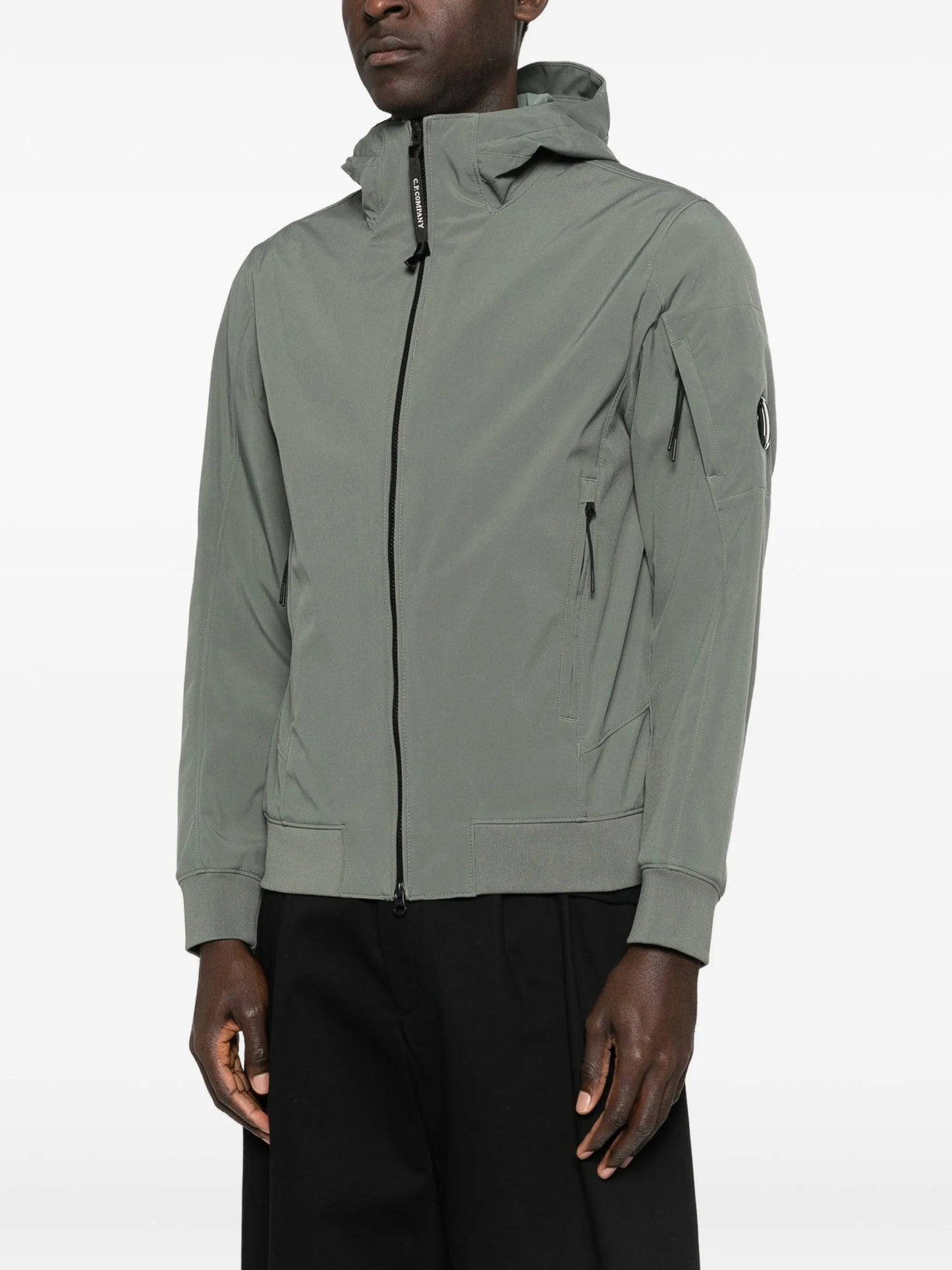 hooded lens jacket