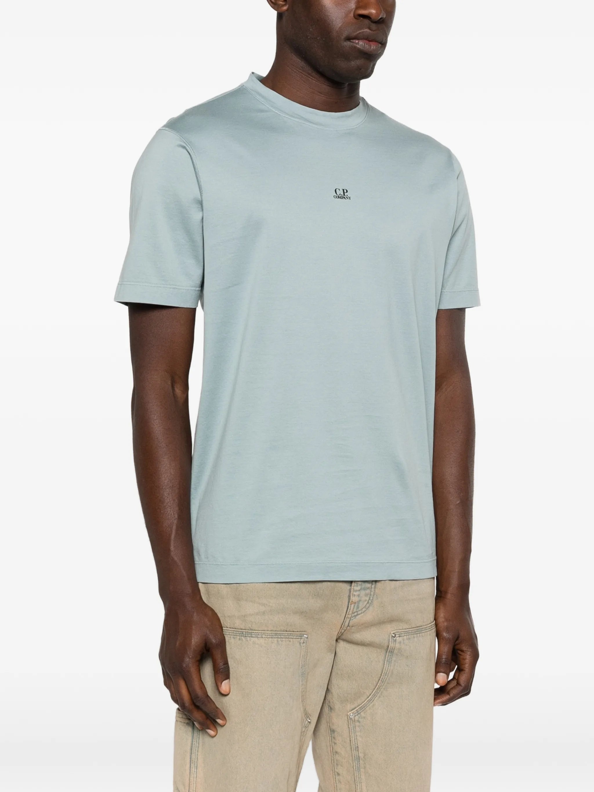 mercerized jersey 70/2 gasato short-sleeve T-shirt
