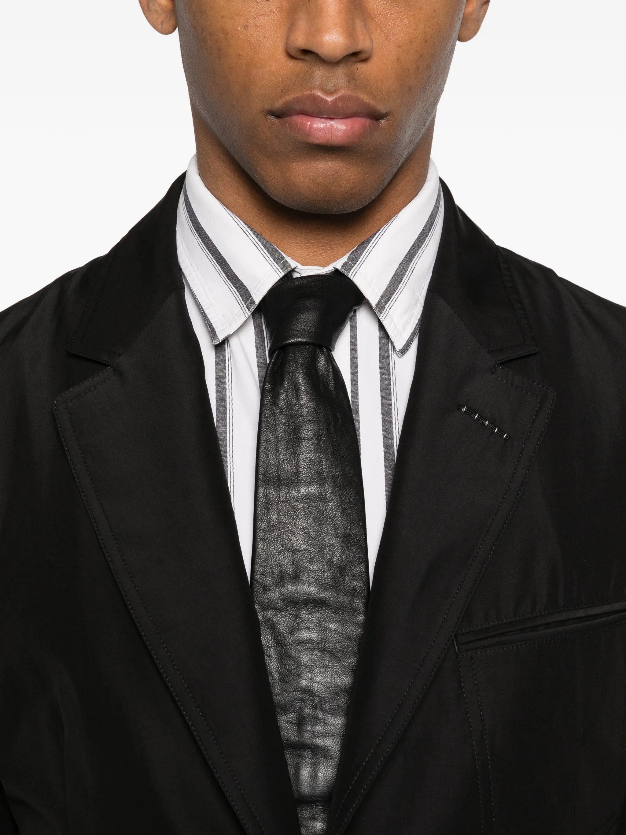 single-breasted blazer