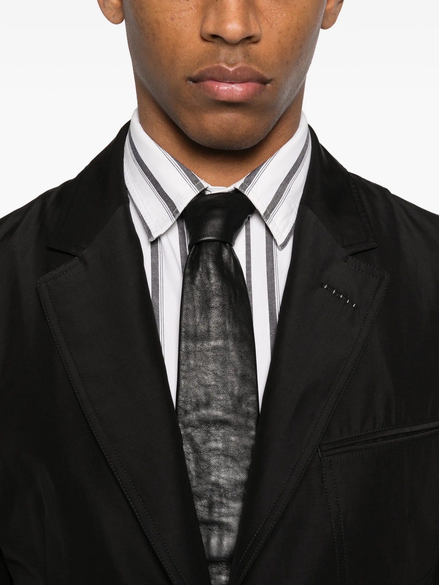 single-breasted blazer