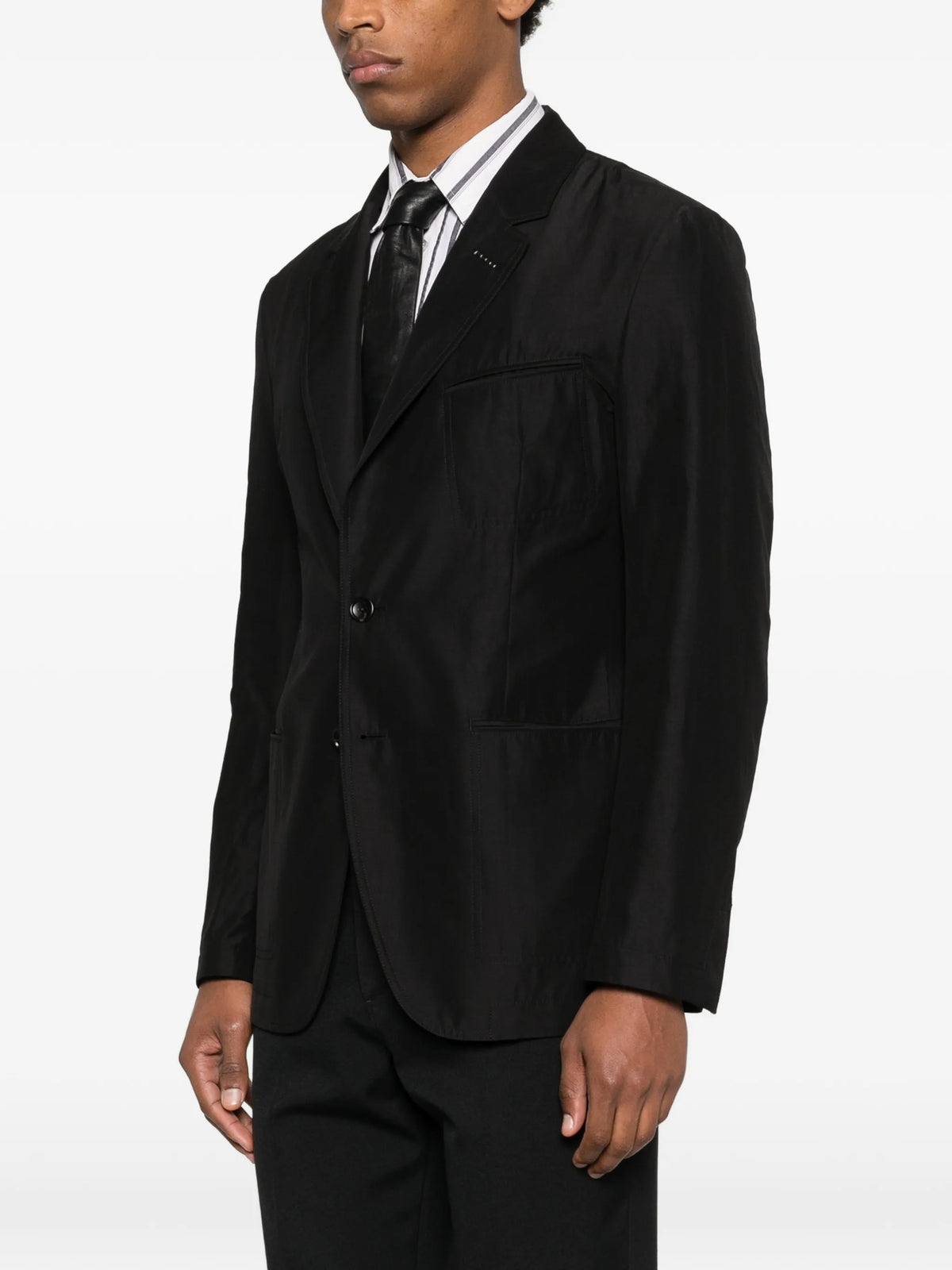 parachute poplin blazer