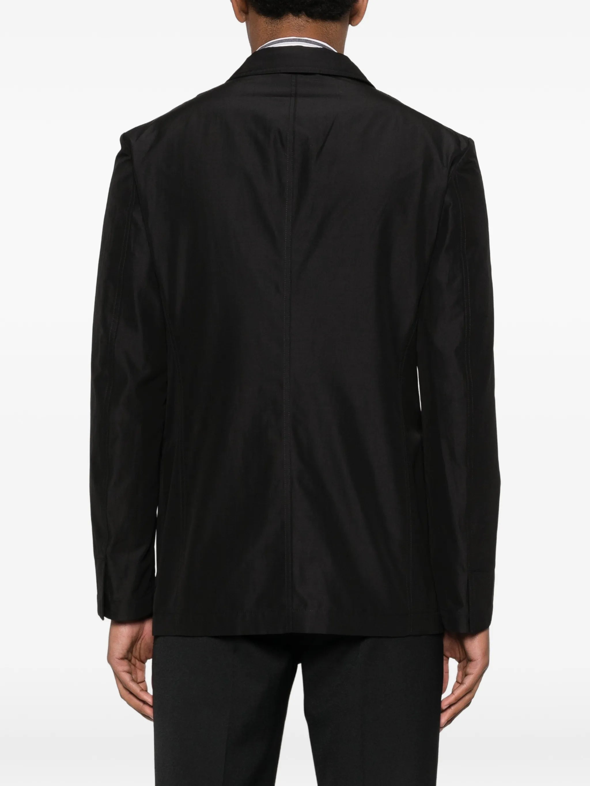 single-breasted blazer