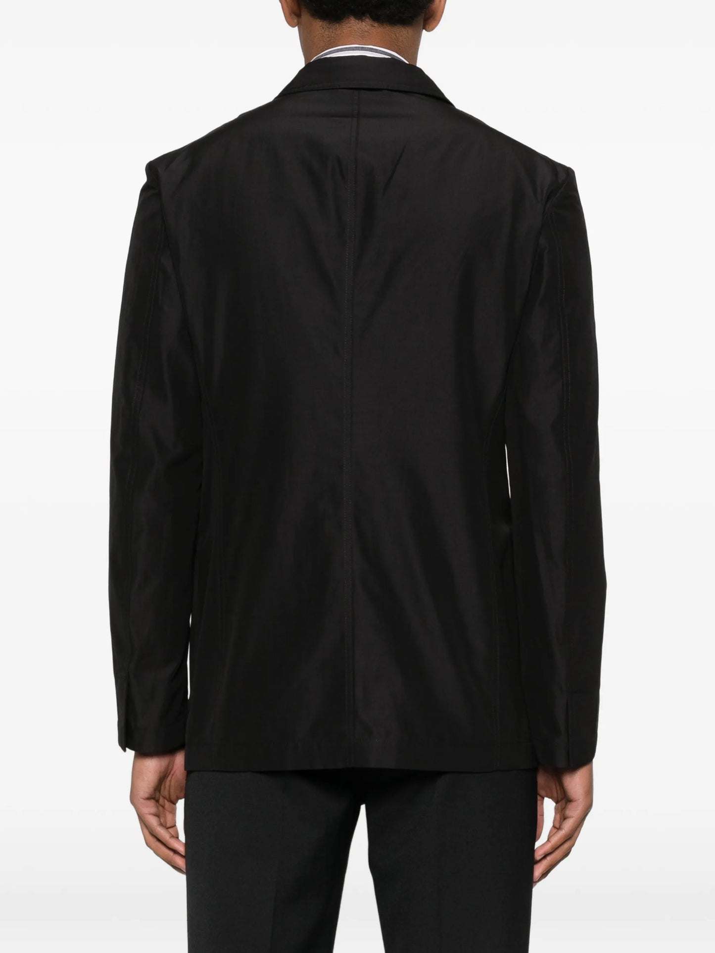 single-breasted blazer