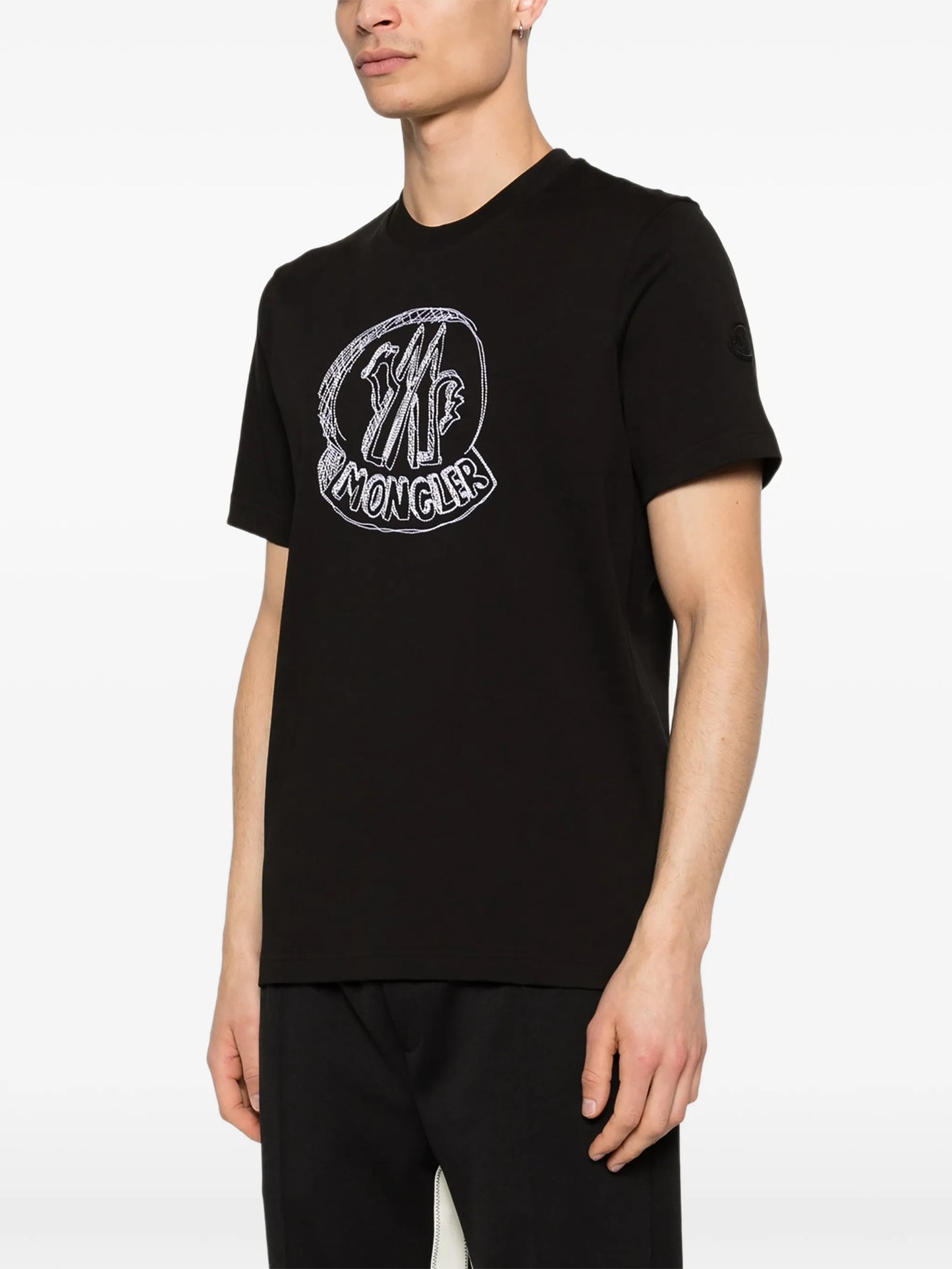 cartoon logo T-shirt