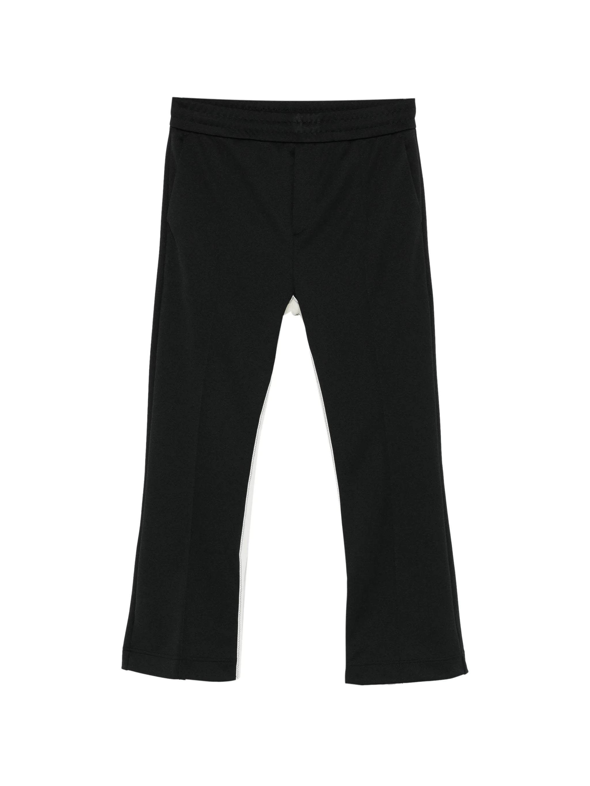 contrast panel trousers