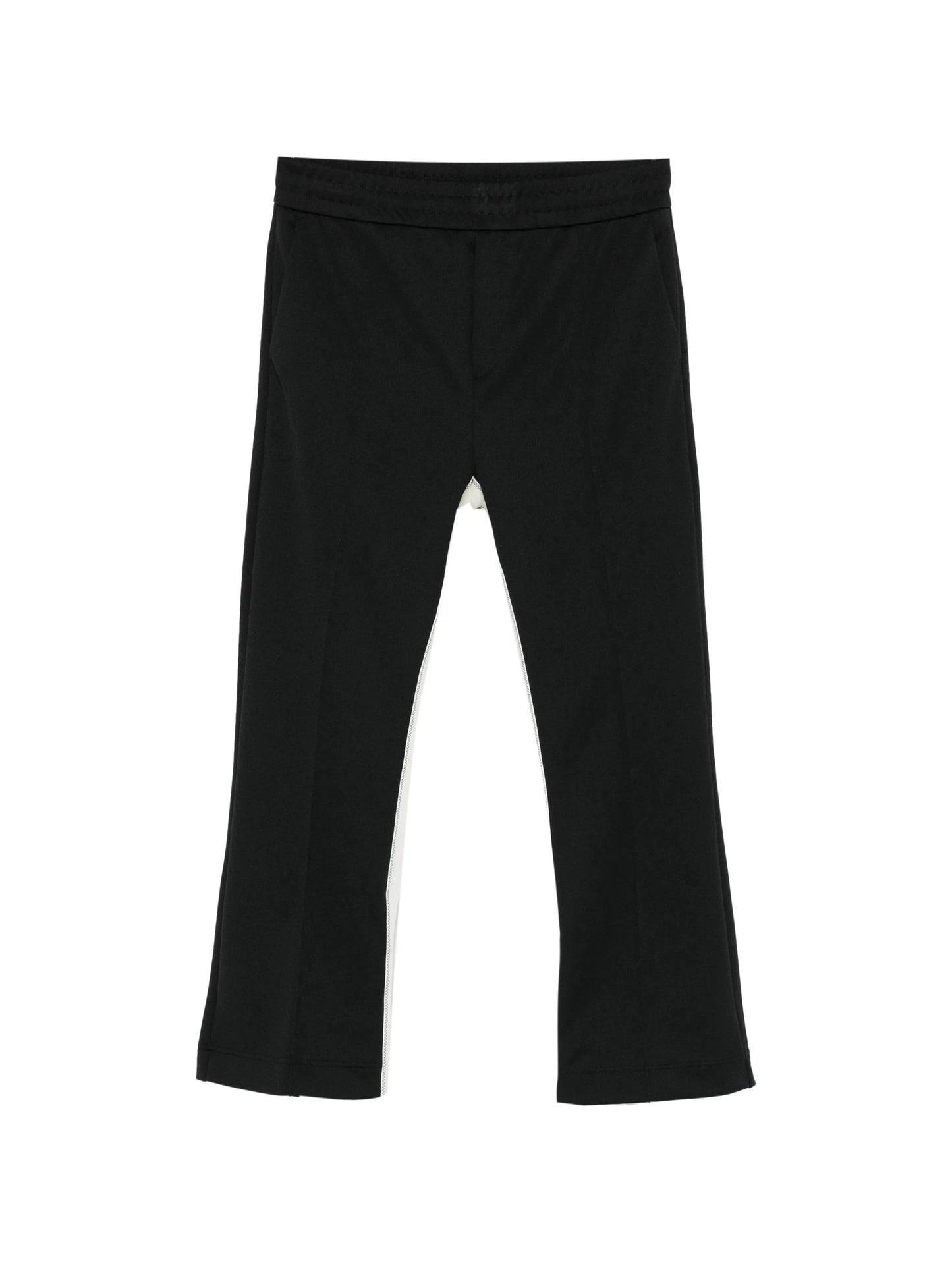 contrast panel trousers