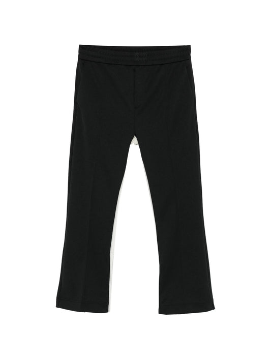contrast panel trousers