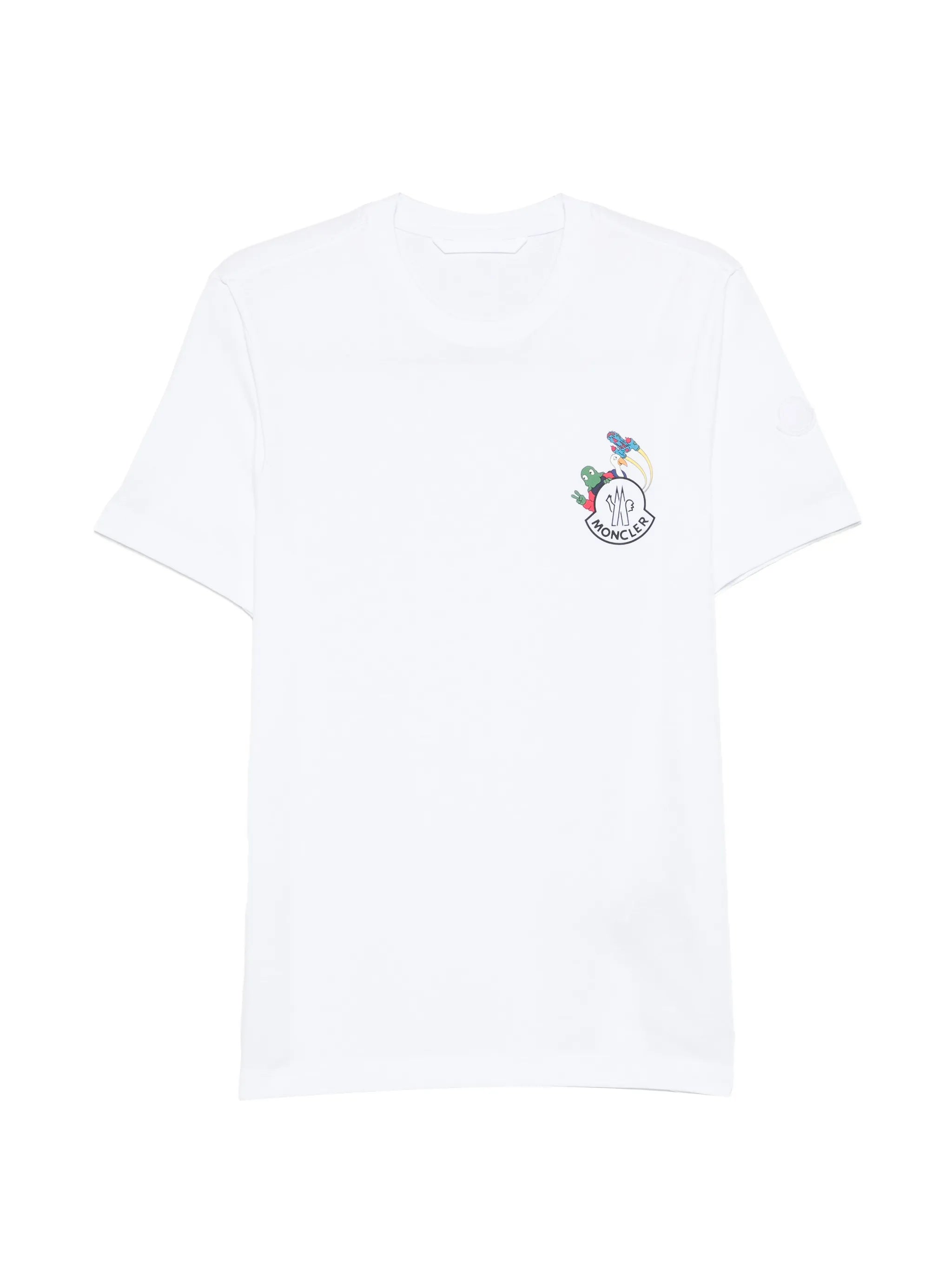 cartoon logo graphic T-shirt