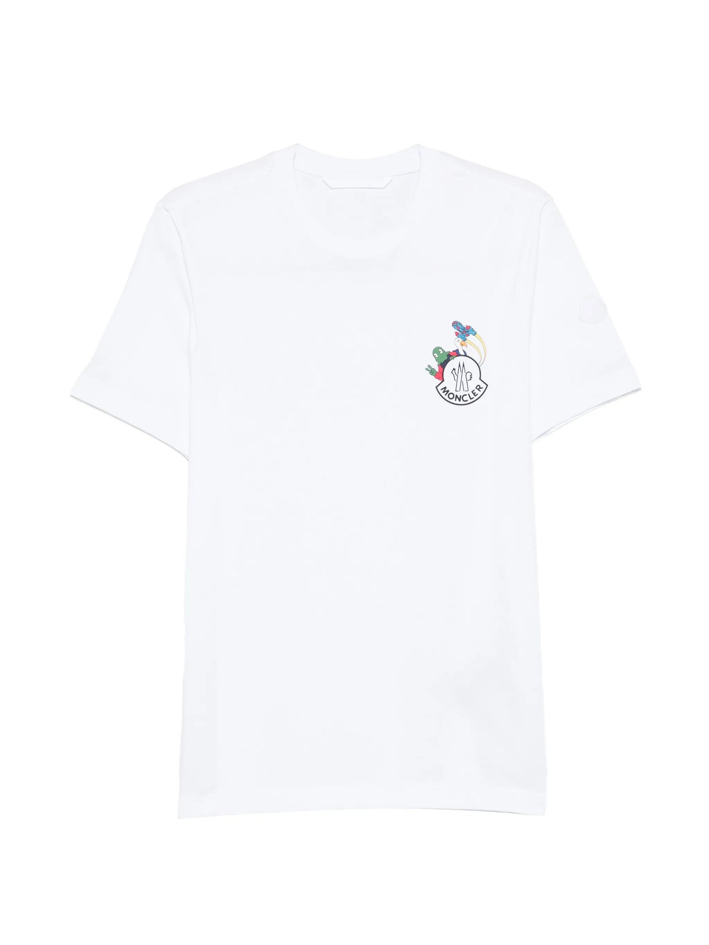 cartoon logo graphic T-shirt