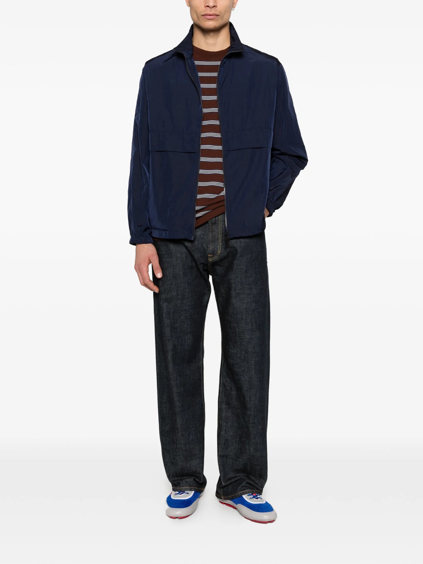 striped crew-neck T-shirt