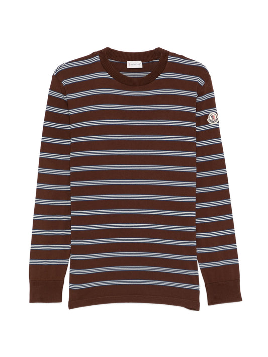 striped crew-neck T-shirt