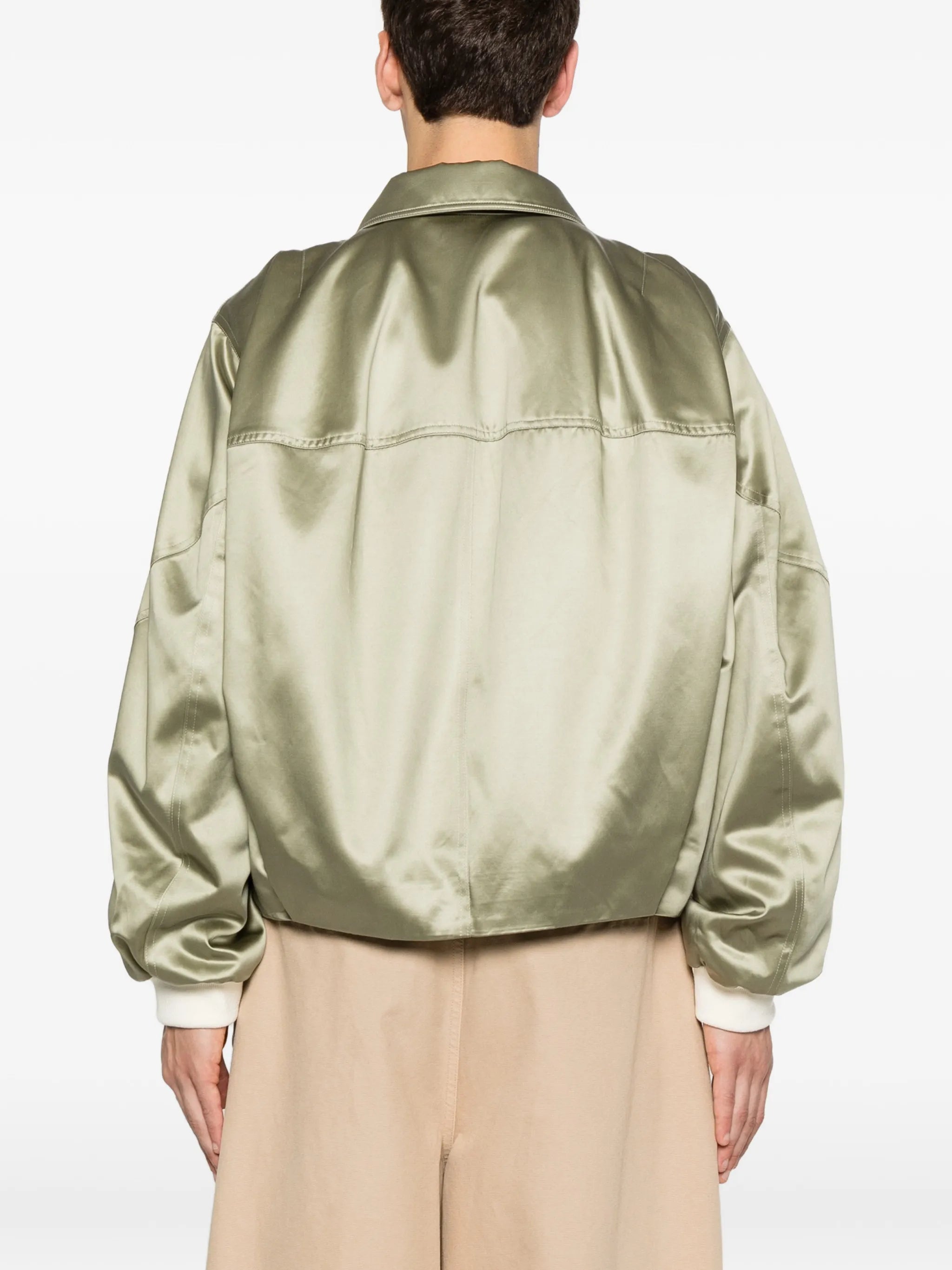 Opera zip-up bomber jacket