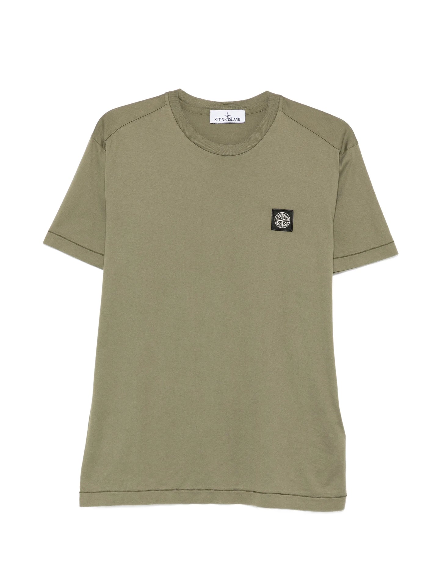 crew-neck logo-patch T-shirt